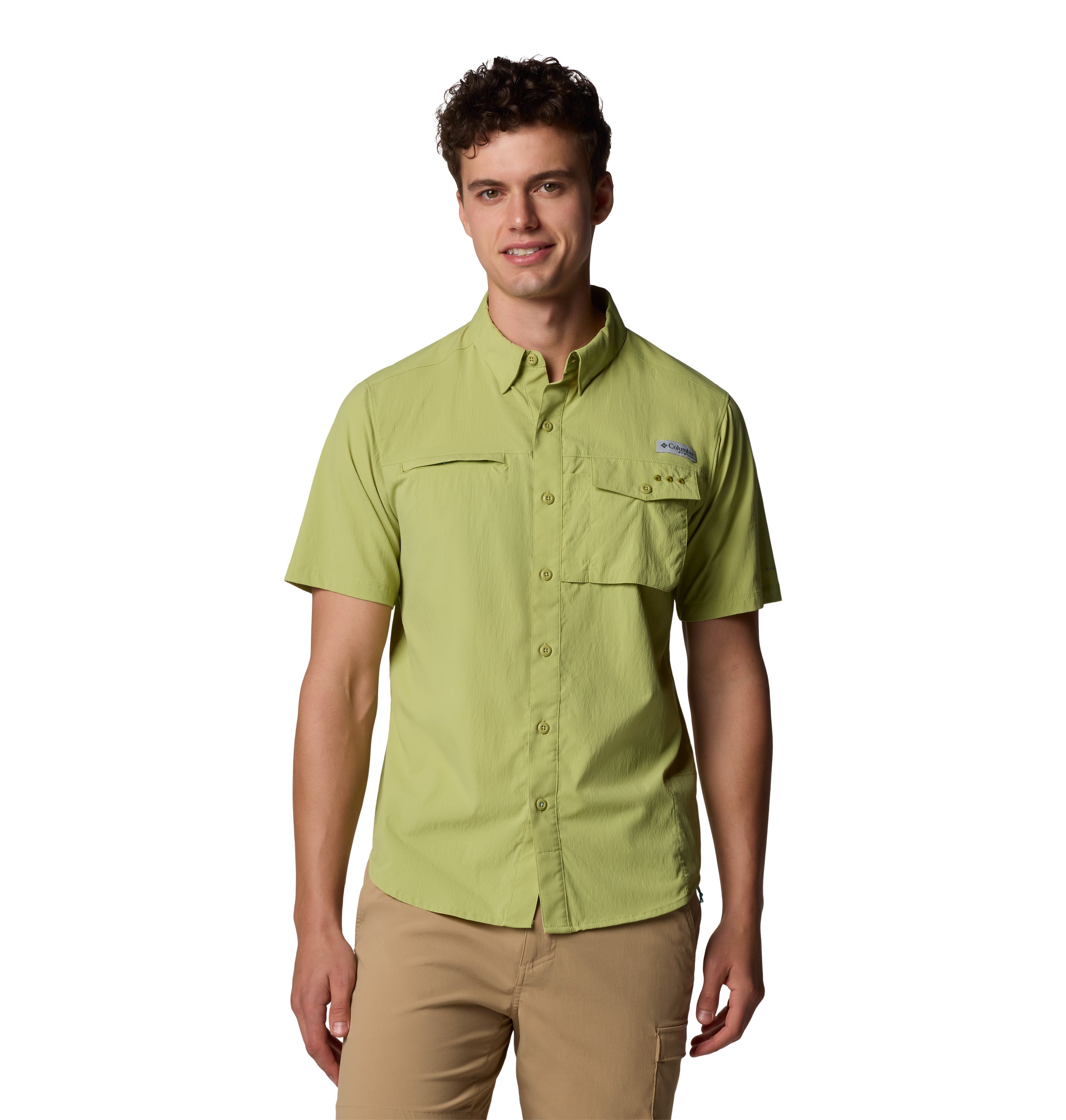 Camisa de manga corta para hombre Columbia Wild Cast