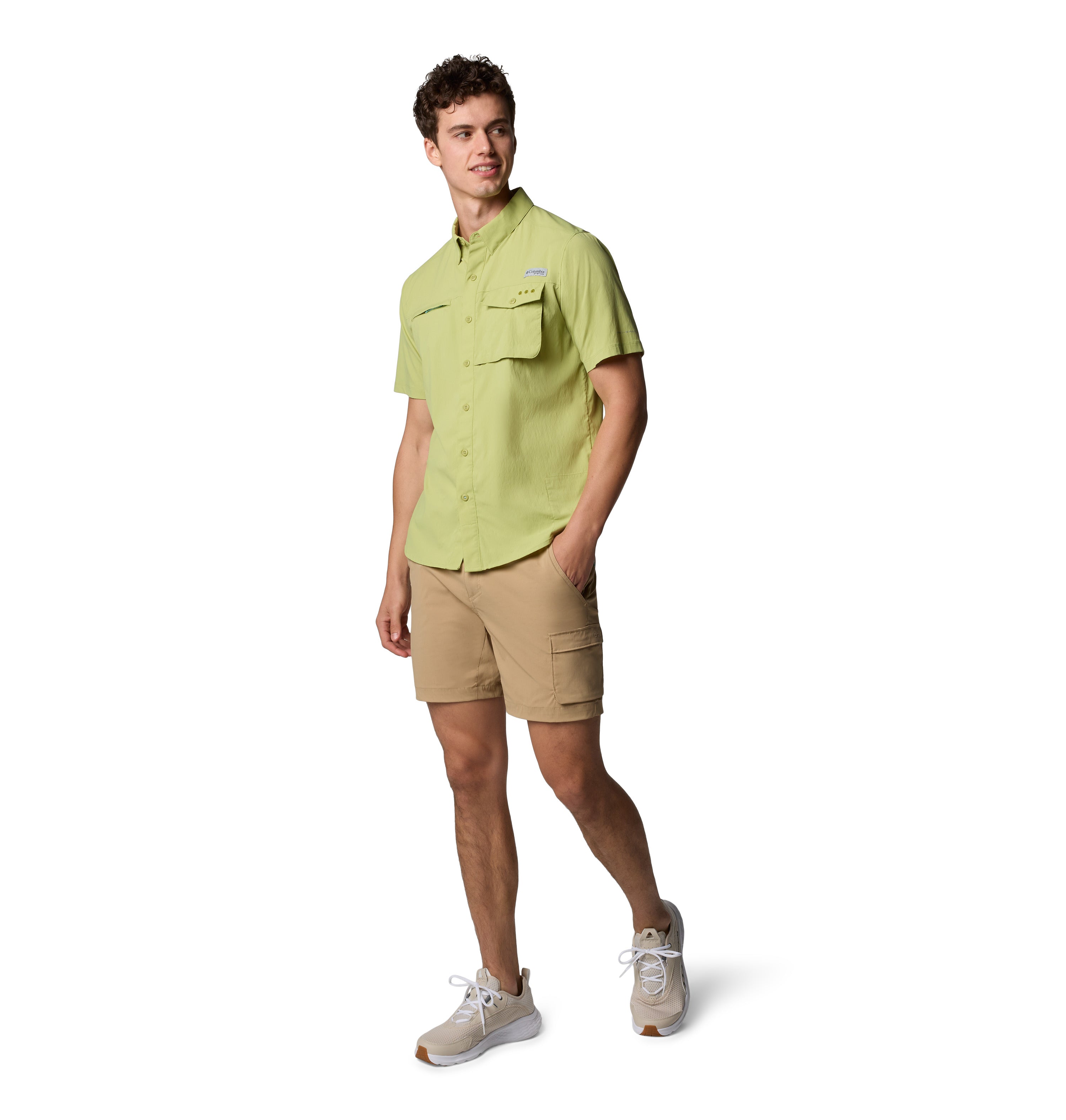 Camisa de manga corta para hombre Columbia Wild Cast