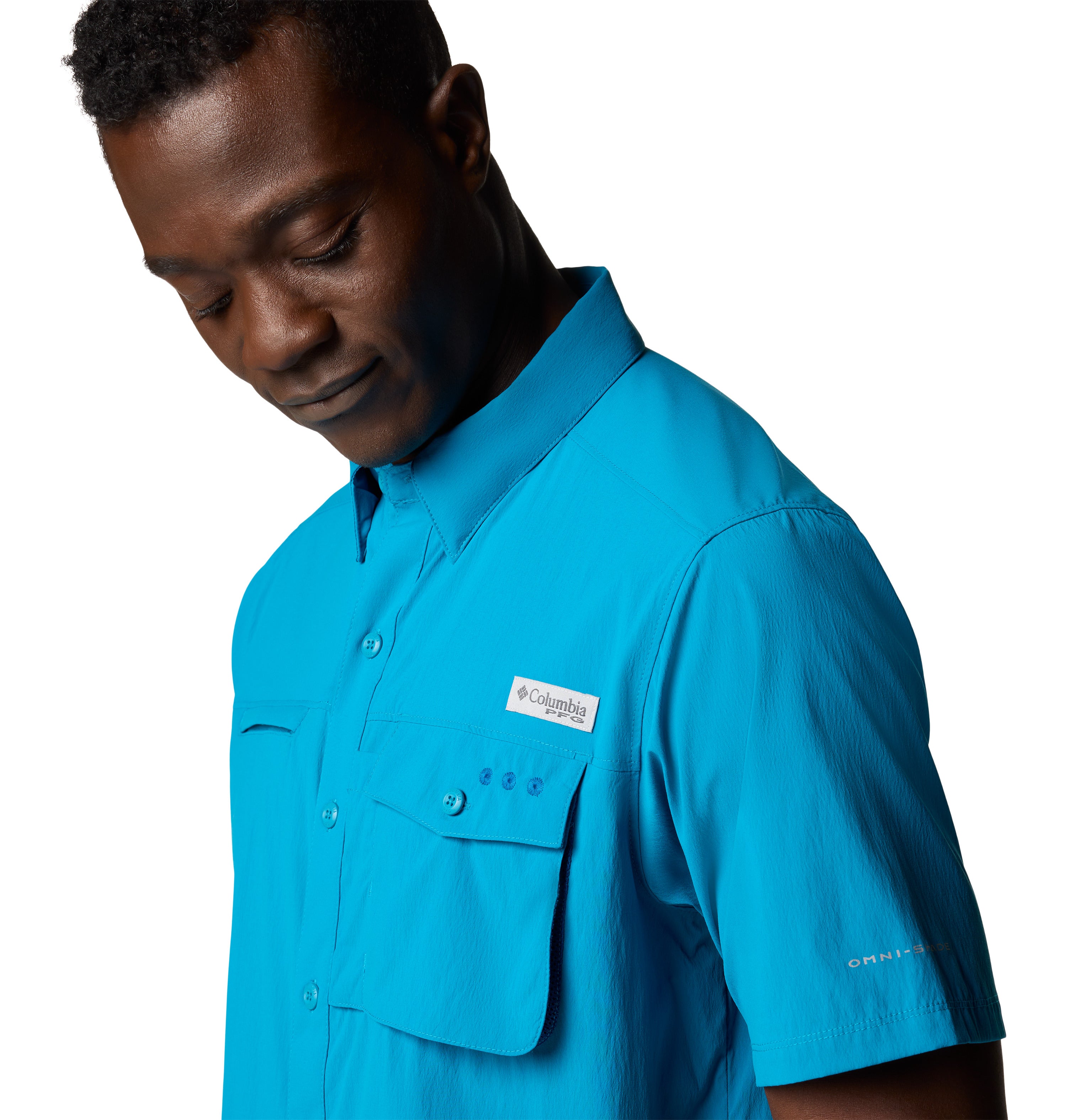 Camisa de manga corta para hombre Columbia Wild Cast