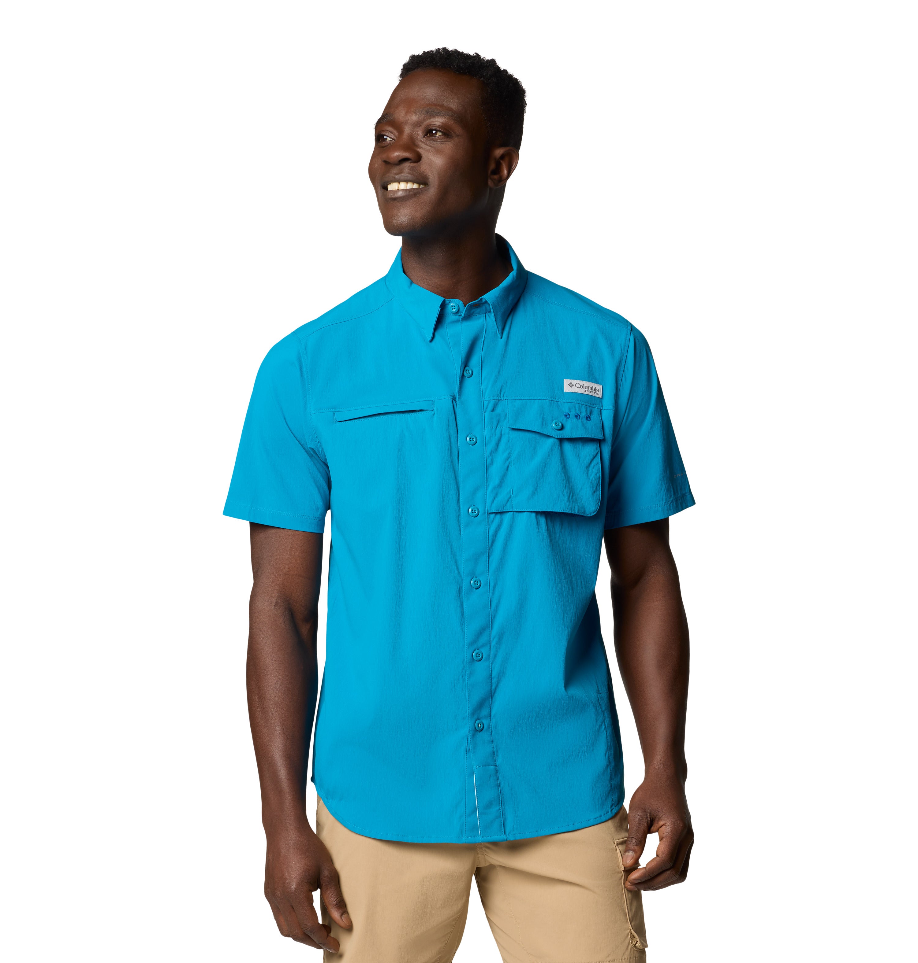 Camisa de manga corta para hombre Columbia Wild Cast