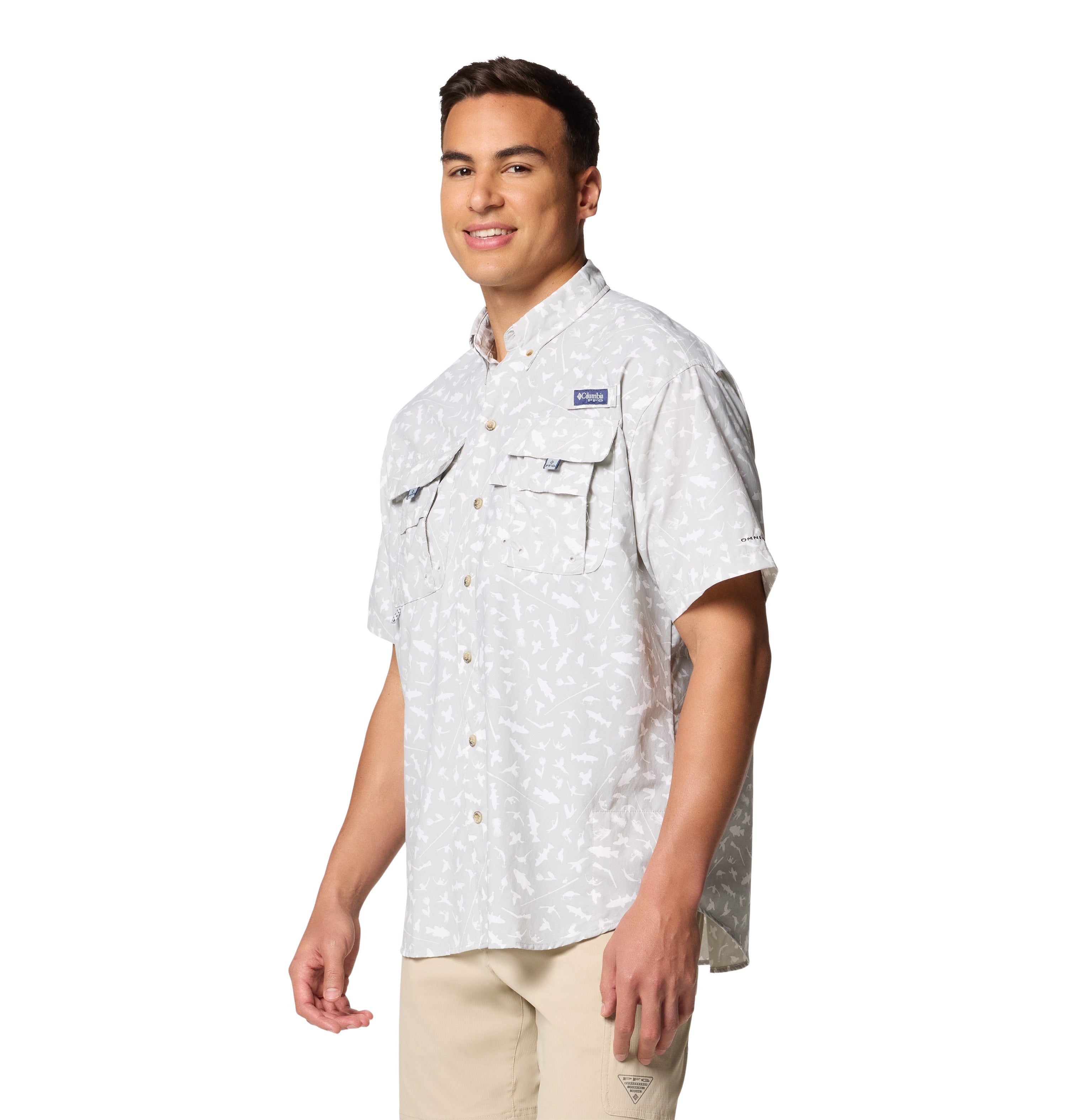 Camisa de manga corta para hombre Columbia Super Bahama II