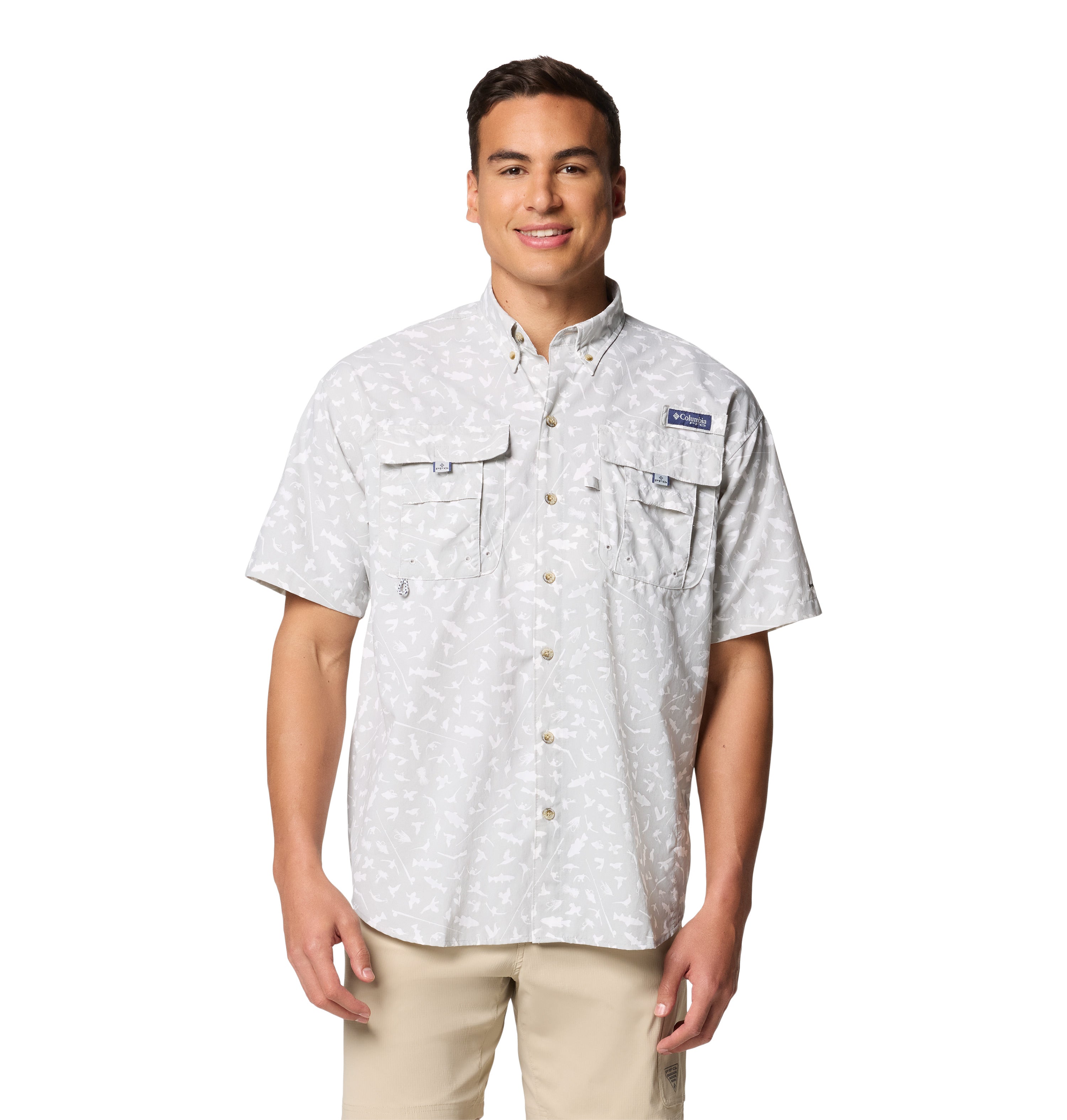 Camisa de manga corta para hombre Columbia Super Bahama II