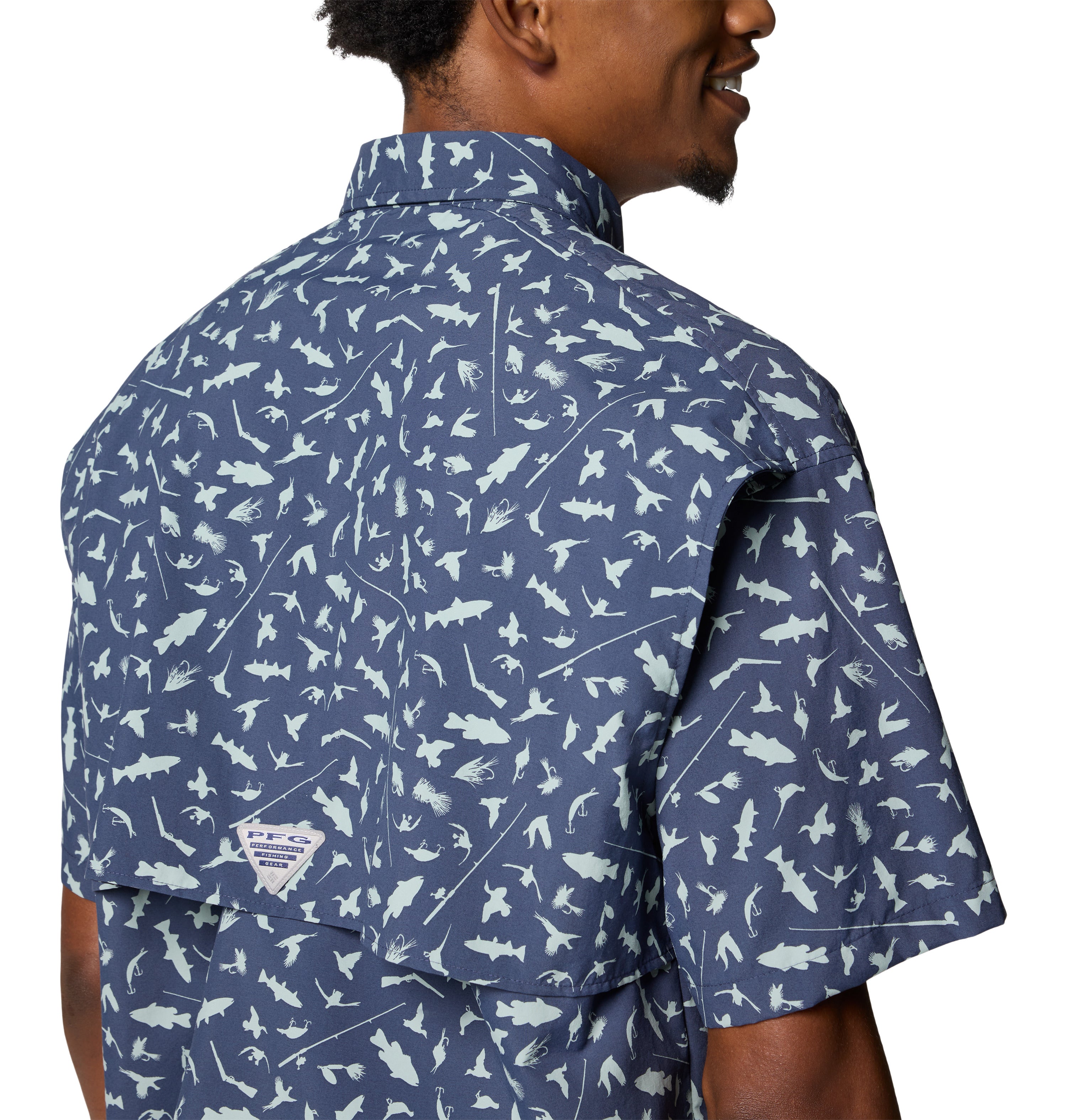 Camisa de manga corta para hombre Columbia Super Bahama II