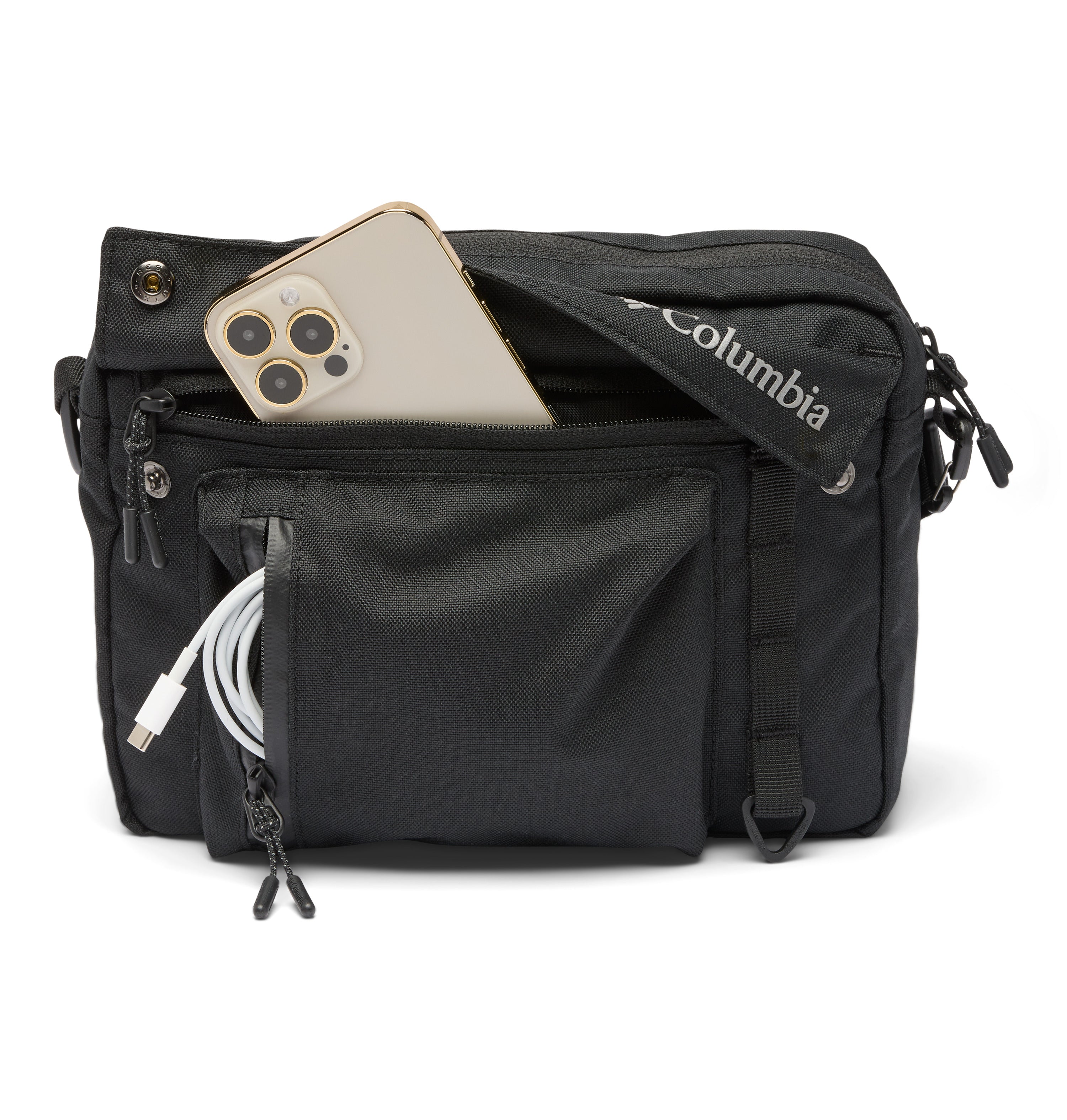 Bandolera Unisex Columbia Street Transit Side Bag