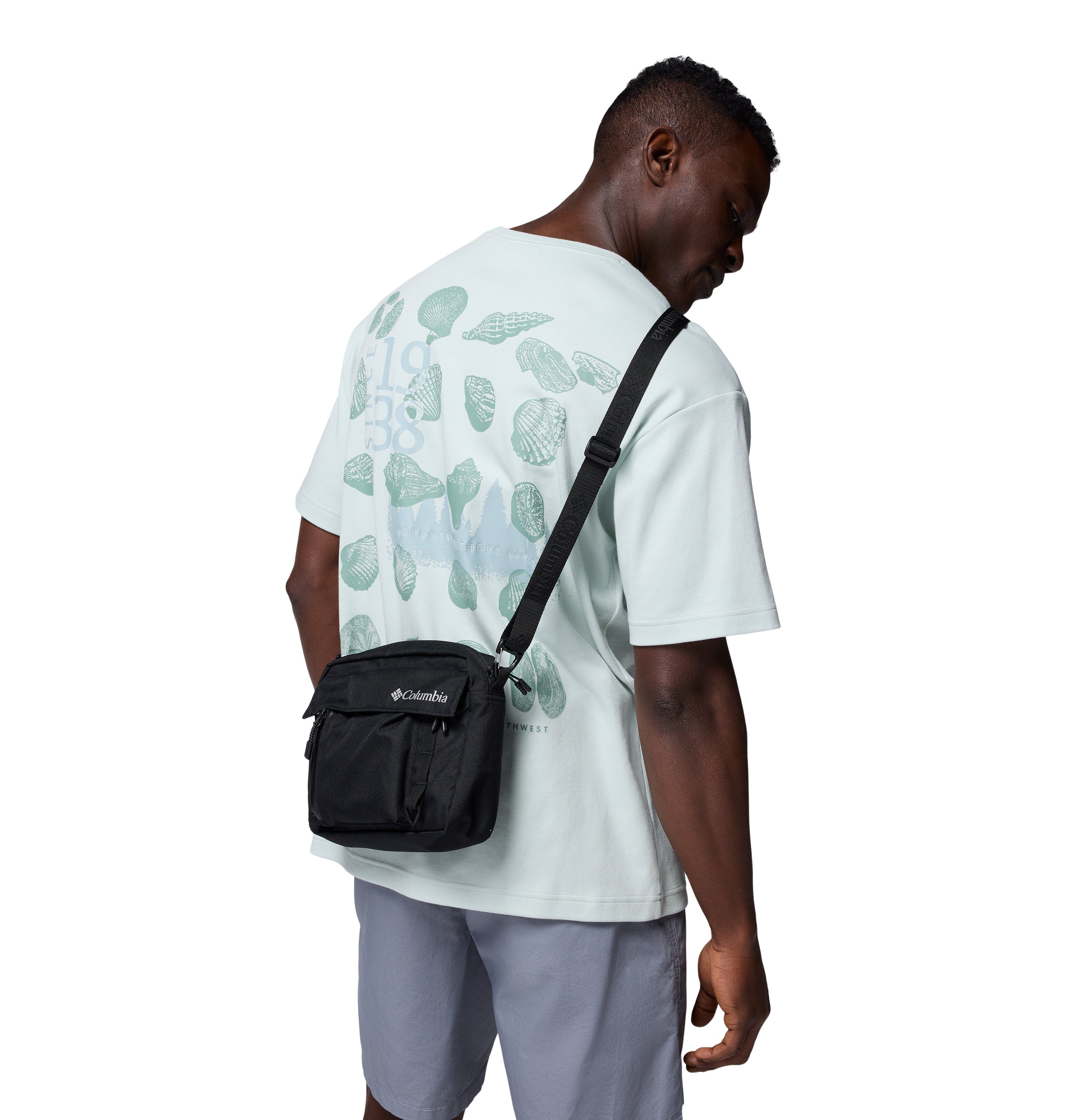 Bandolera Unisex Columbia Street Transit Side Bag