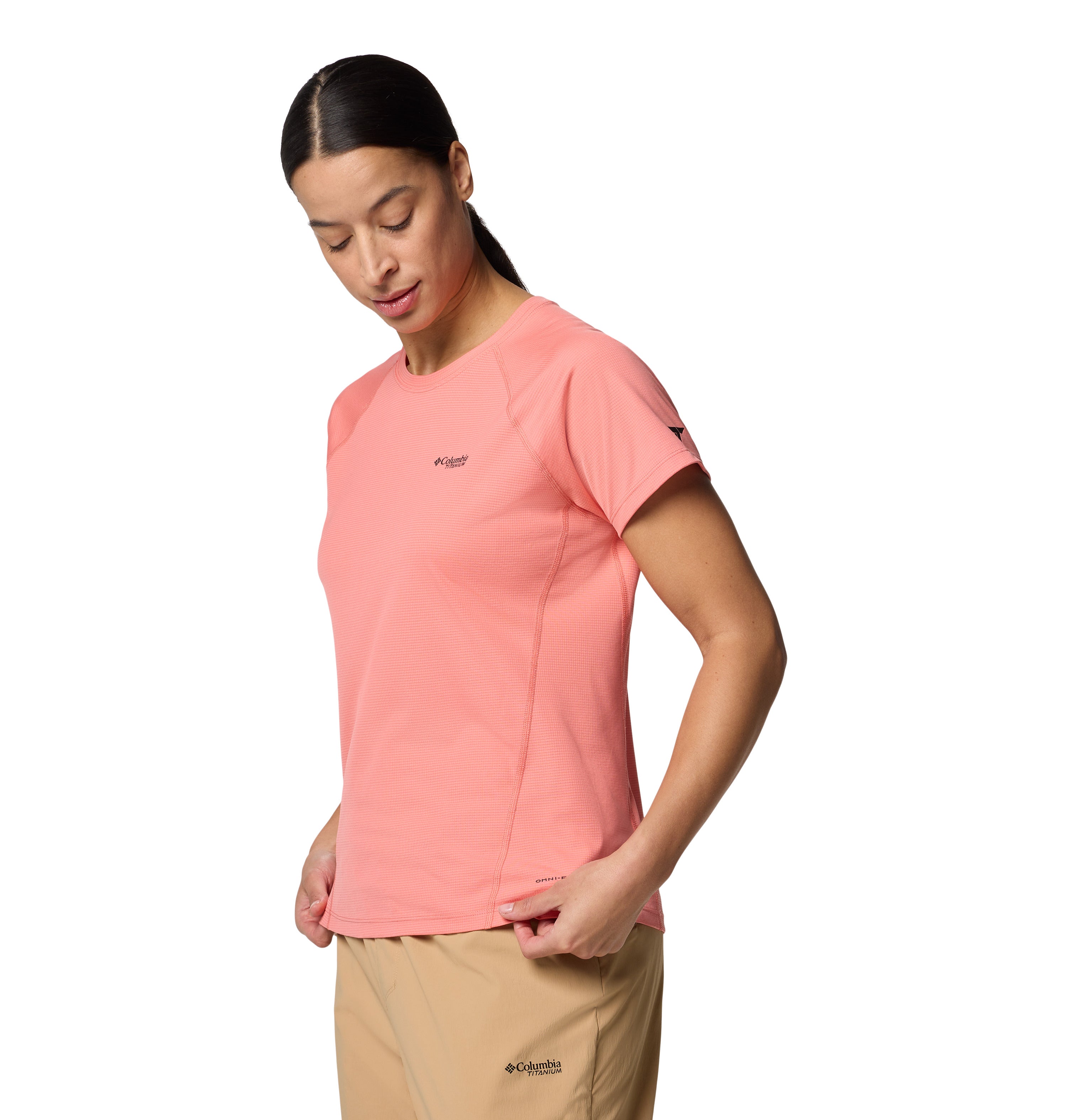 Playera de manga corta para mujer Columbia Cirque River Pro