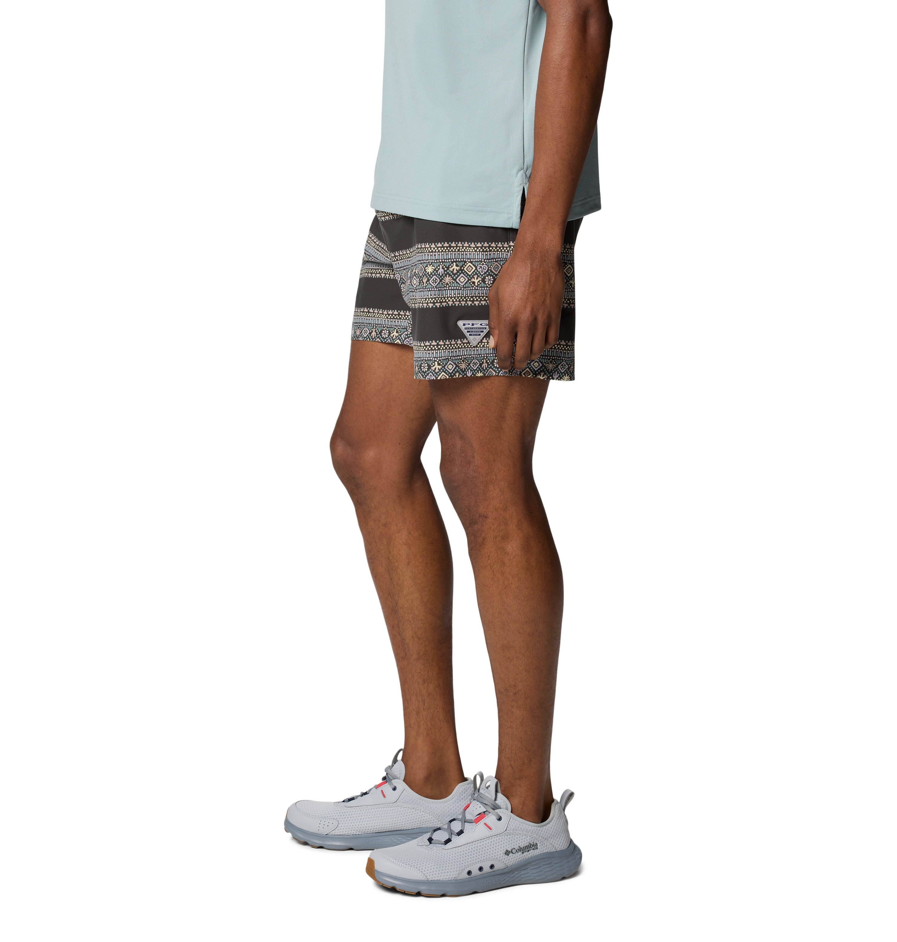Short para hombre Columbia PFG Rambler Printed Water