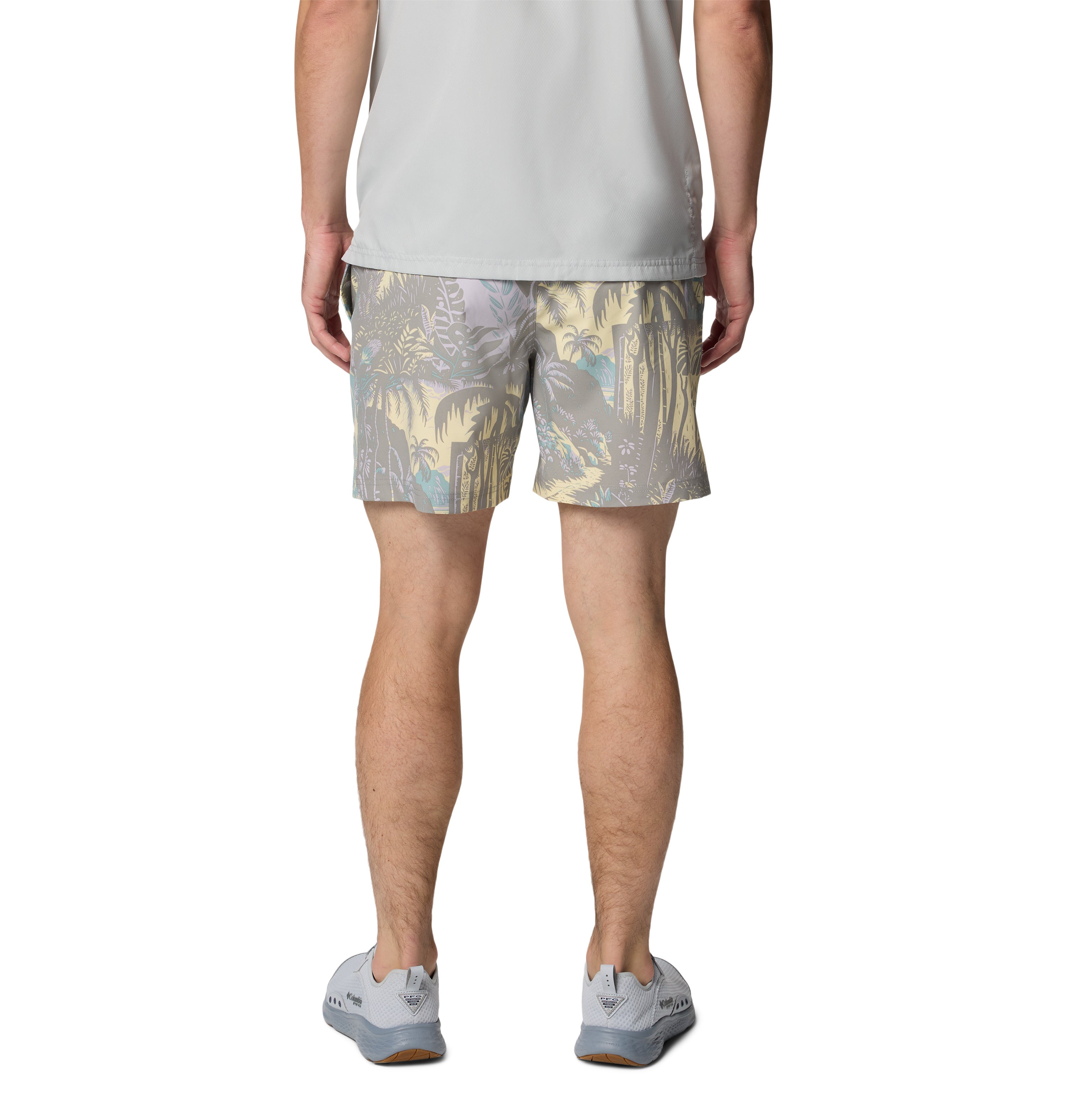 Short para hombre Columbia PFG Rambler Printed Water