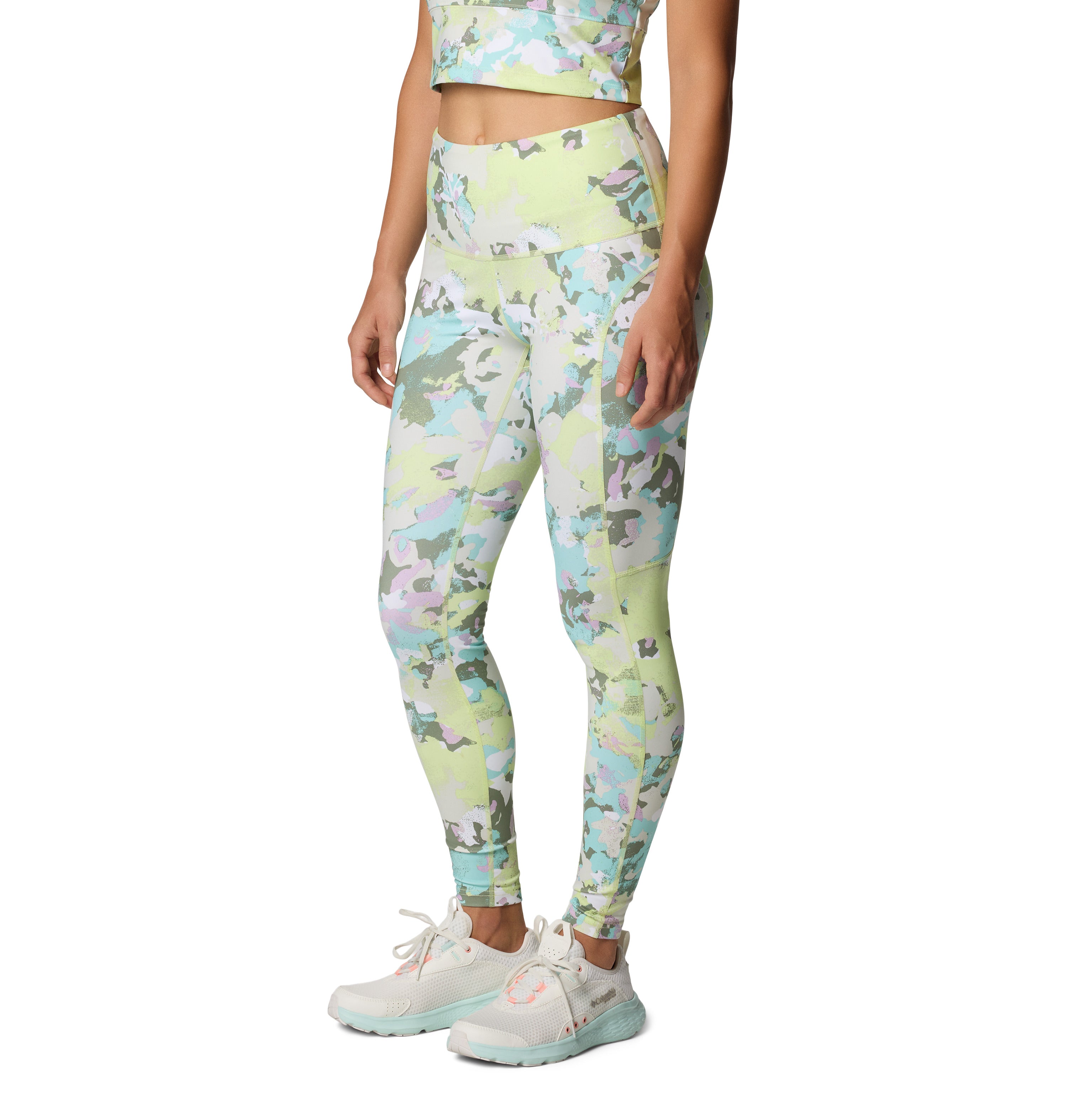Leggin para mujer Columbia PFG Open Water Printed