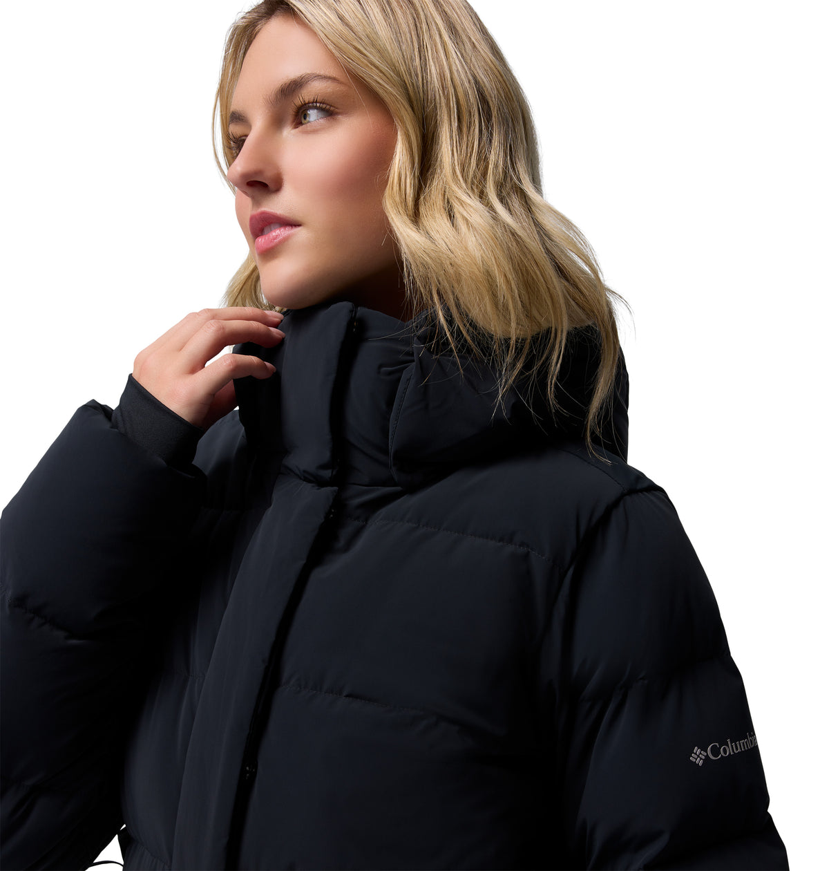 Chamarra para Mujer Columbia Amaze Puff Mid Hooded Jacket