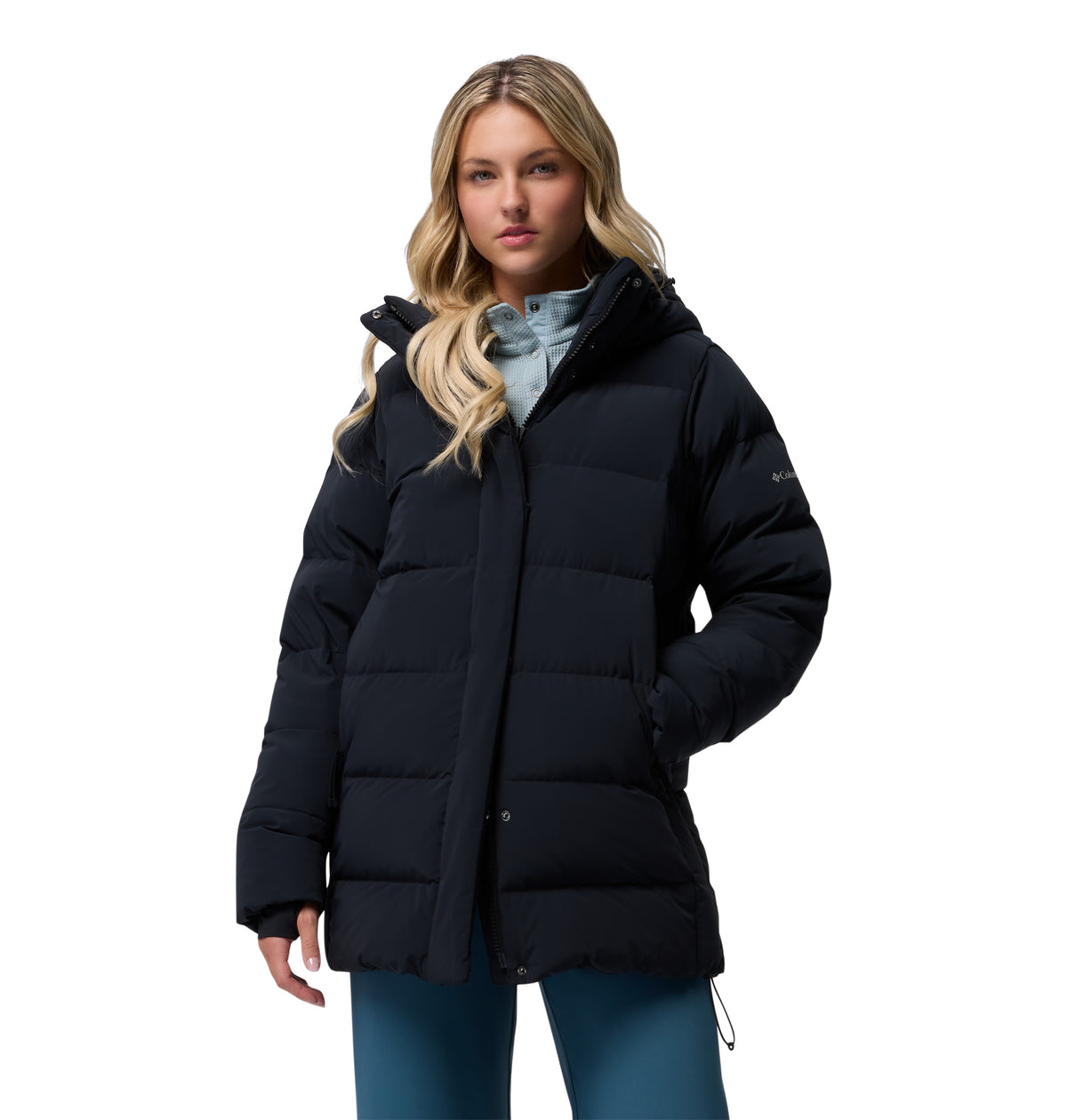 Chamarra para Mujer Columbia Amaze Puff Mid Hooded Jacket