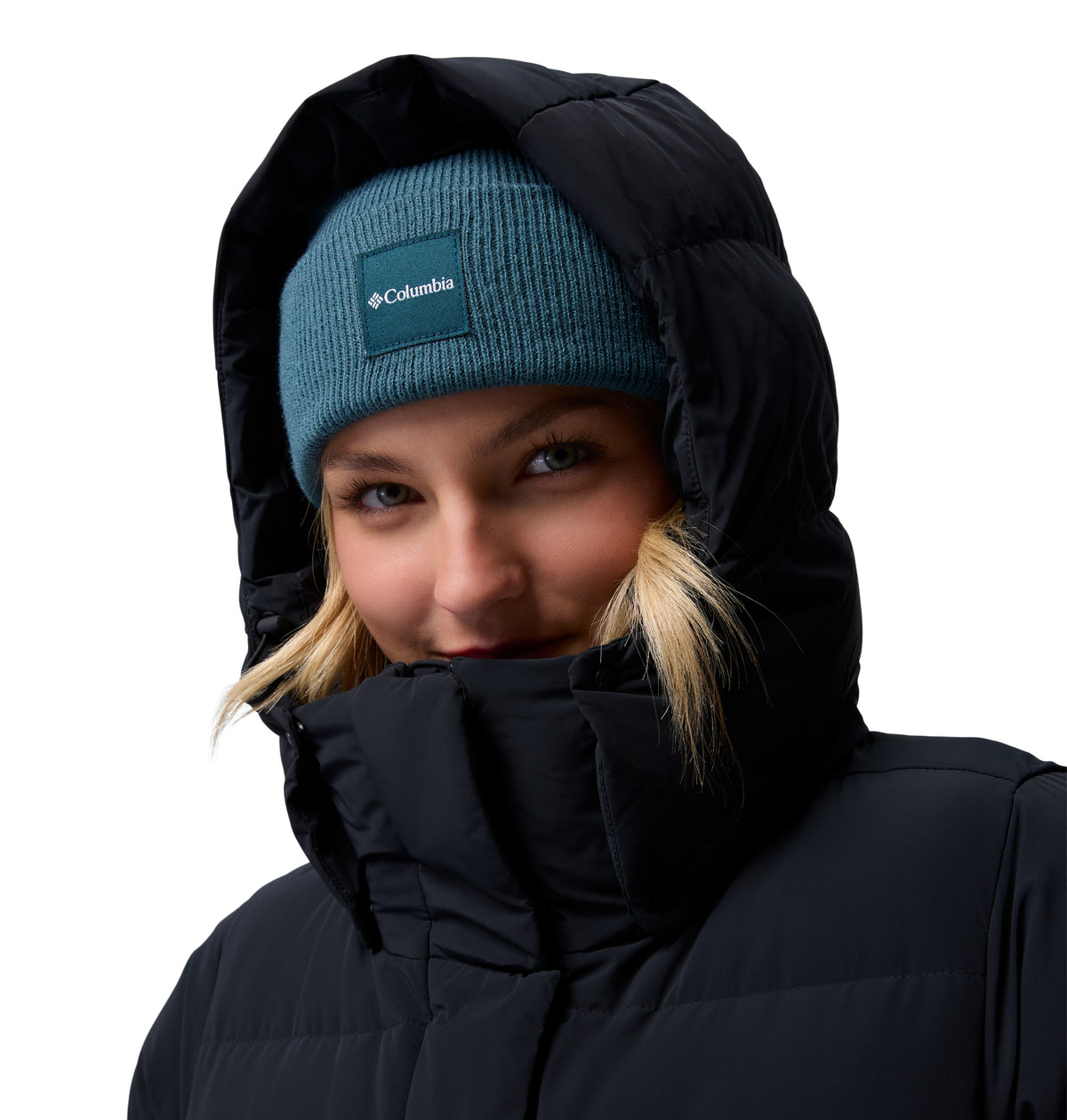 Chamarra para Mujer Columbia Amaze Puff Mid Hooded Jacket