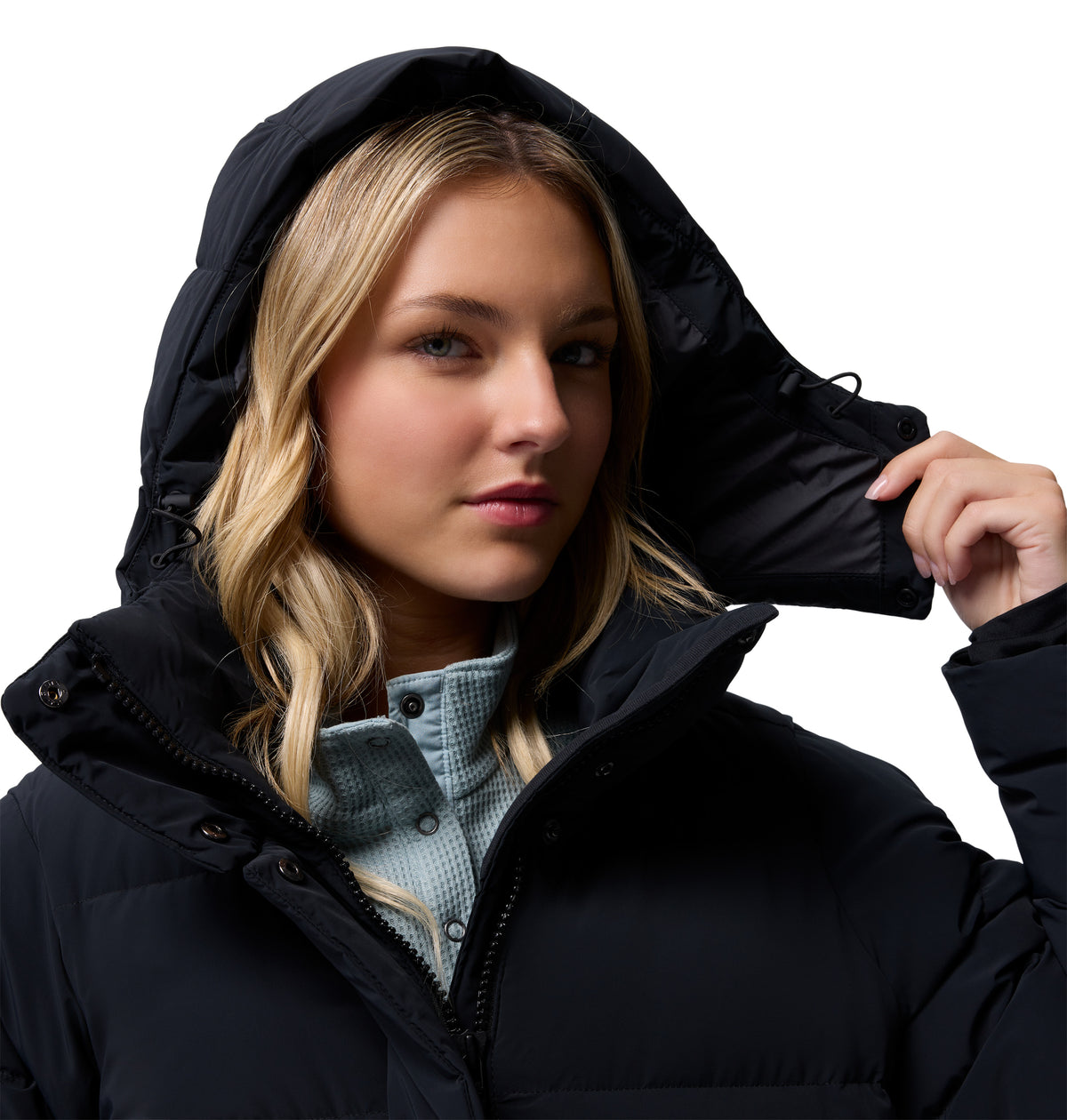 Chamarra para Mujer Columbia Amaze Puff Mid Hooded Jacket