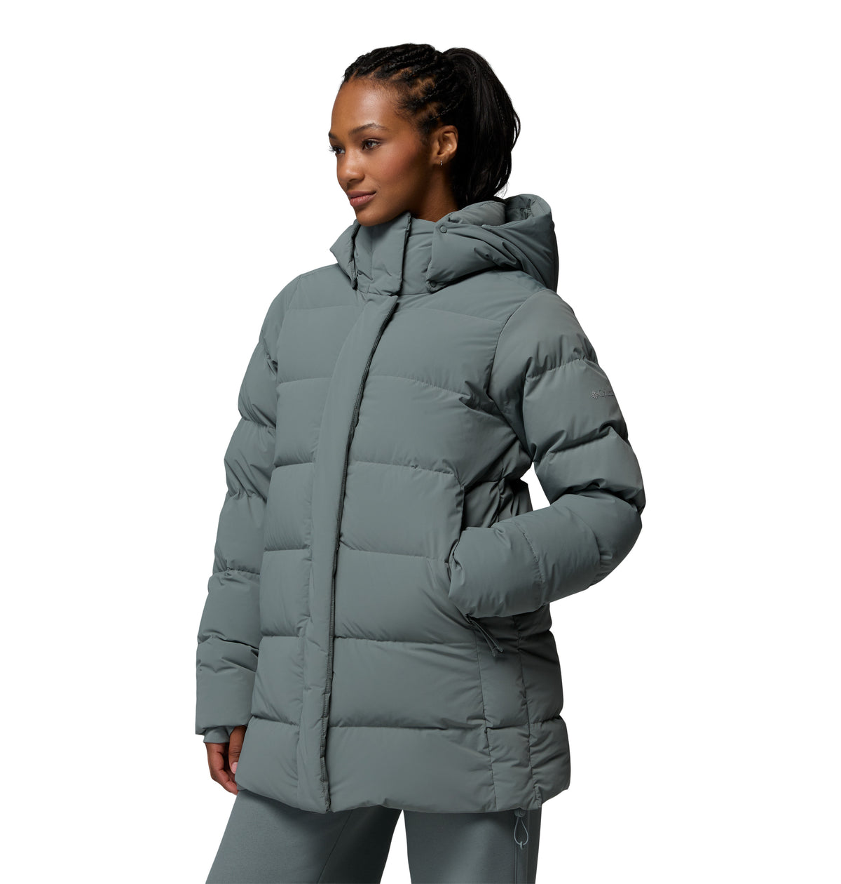 Chamarra para Mujer Columbia Amaze Puff Mid Hooded Jacket