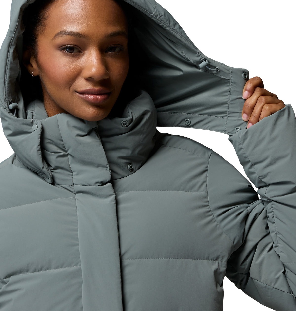 Chamarra para Mujer Columbia Amaze Puff Mid Hooded Jacket