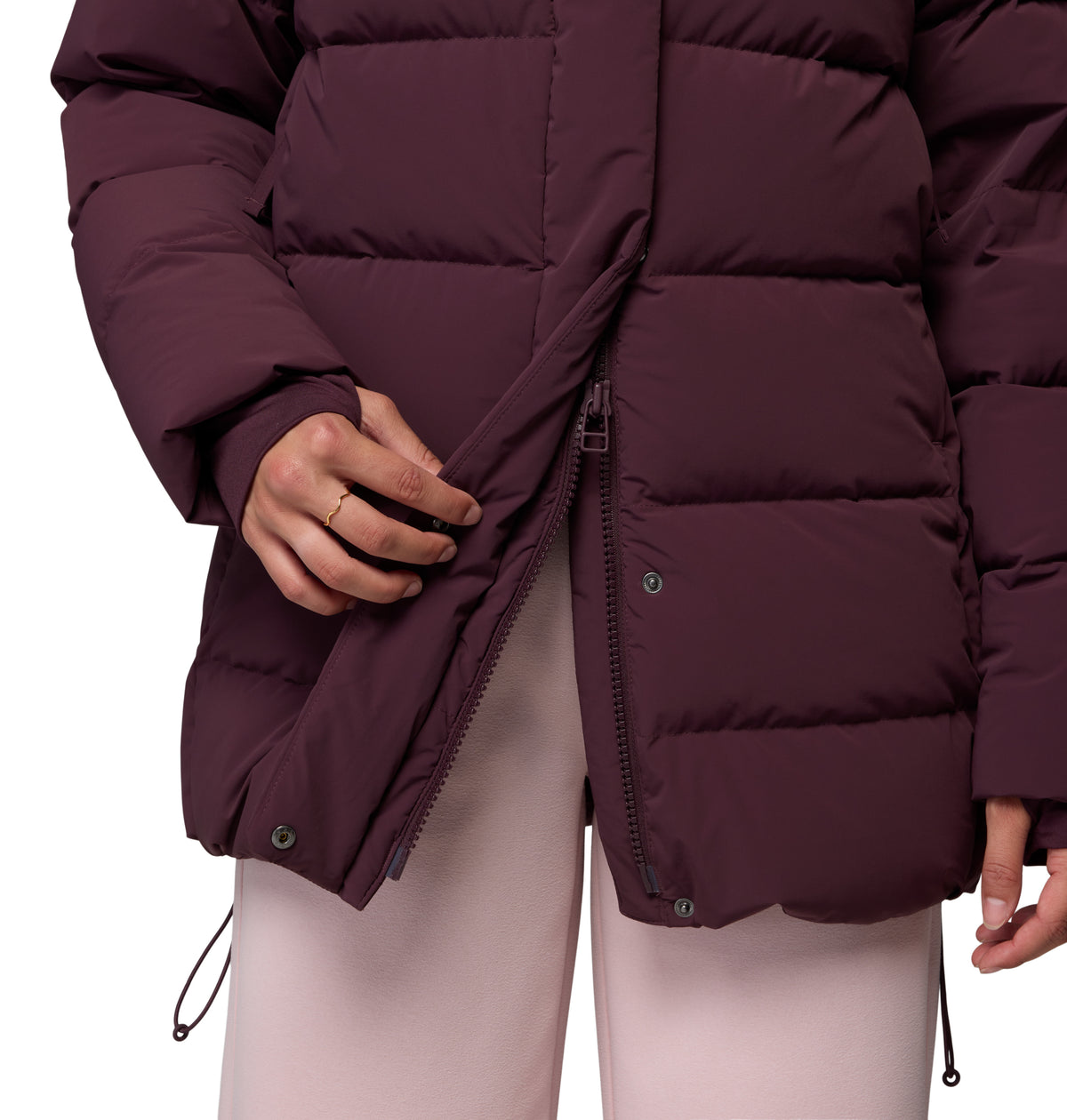 Chamarra para Mujer Columbia Amaze Puff Mid Hooded Jacket