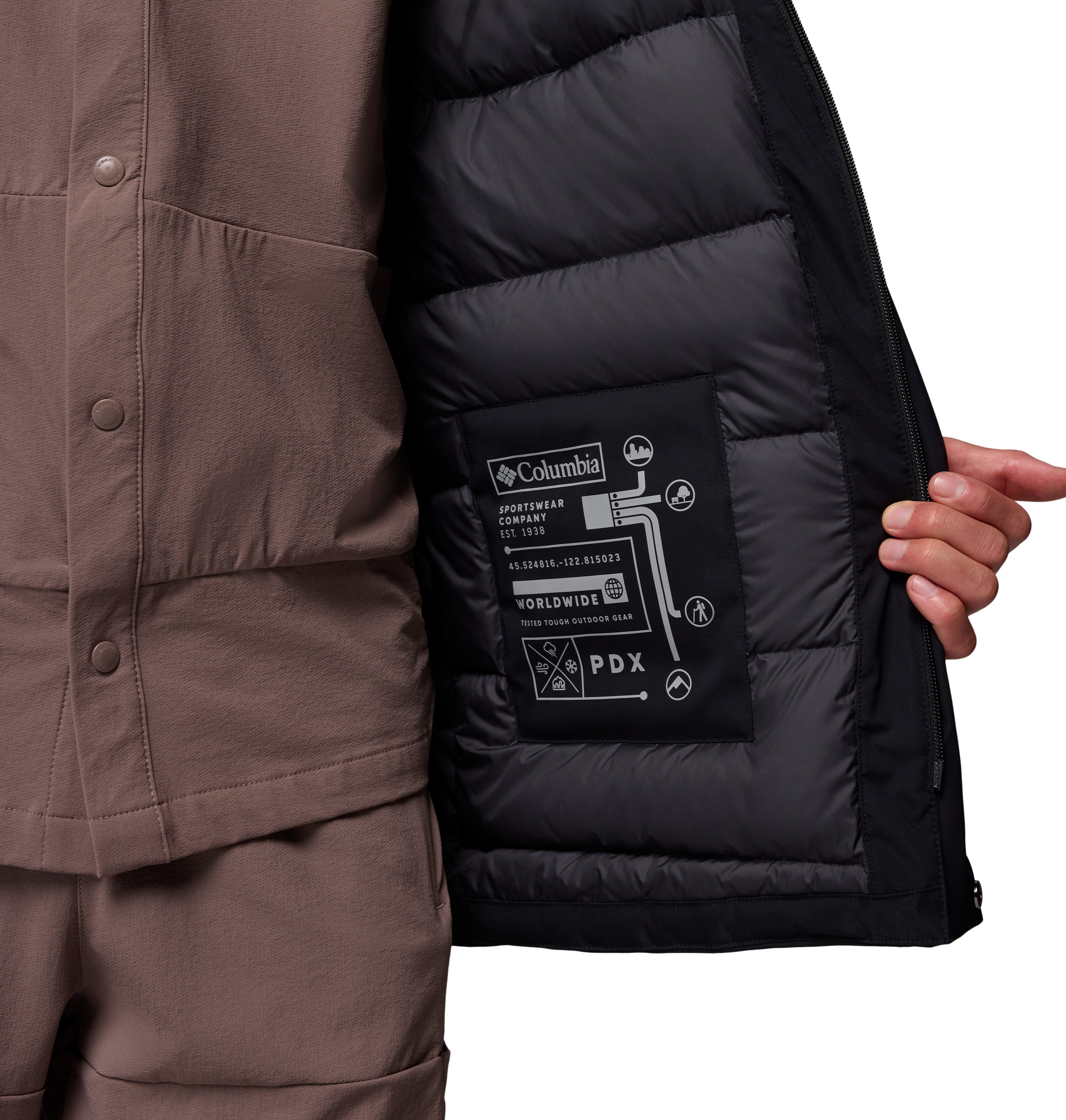 Chamarra para hombre Columbia Parka Street Heights