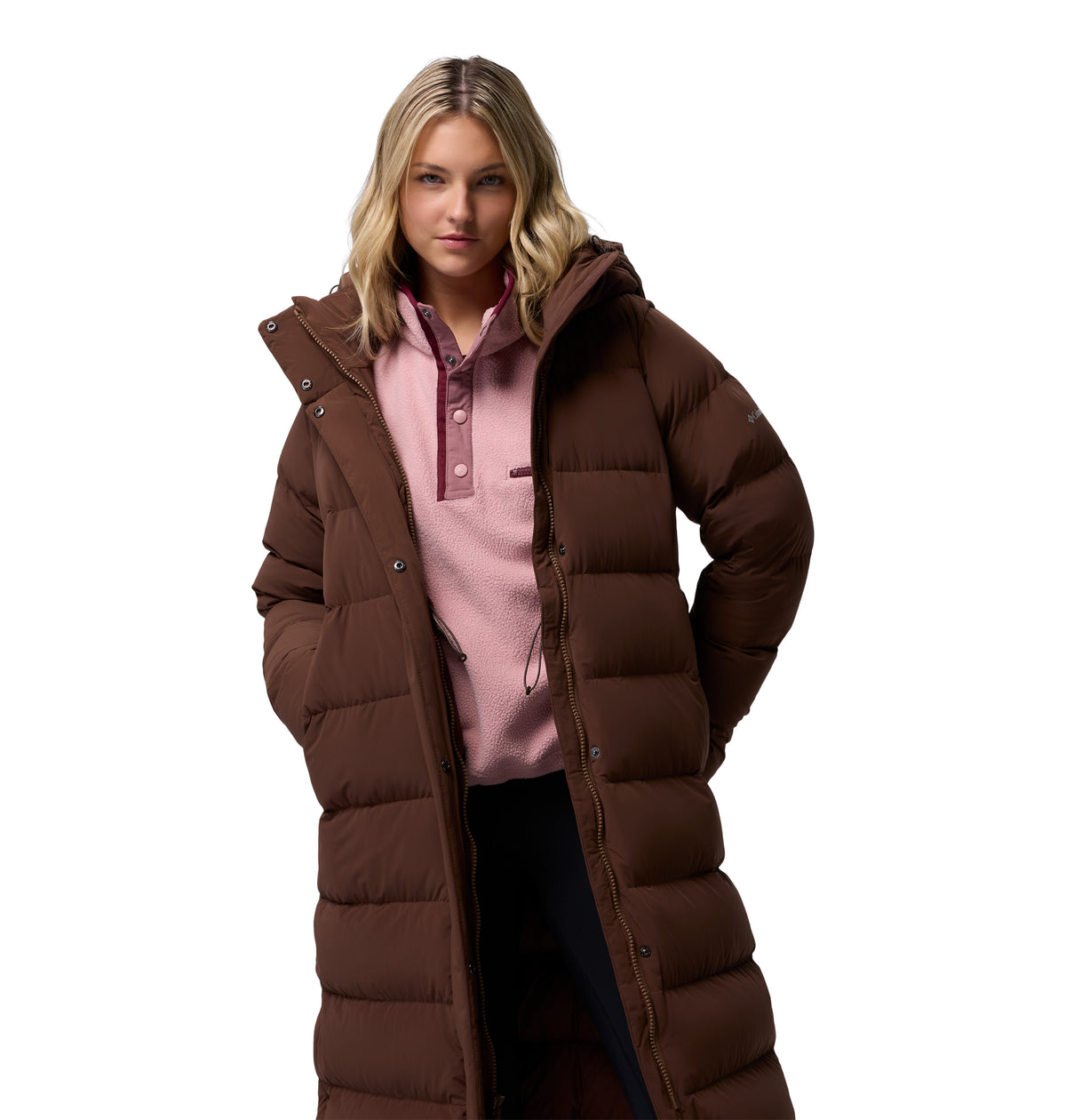 Chamarra para Mujer Columbia Amaze Puff Long Hooded Jacket
