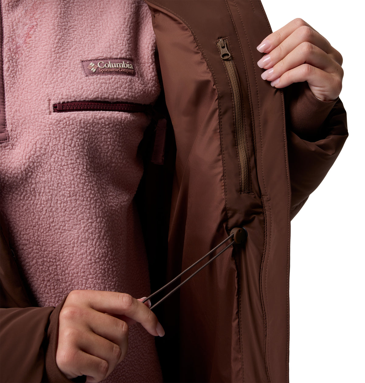 Chamarra para Mujer Columbia Amaze Puff Long Hooded Jacket