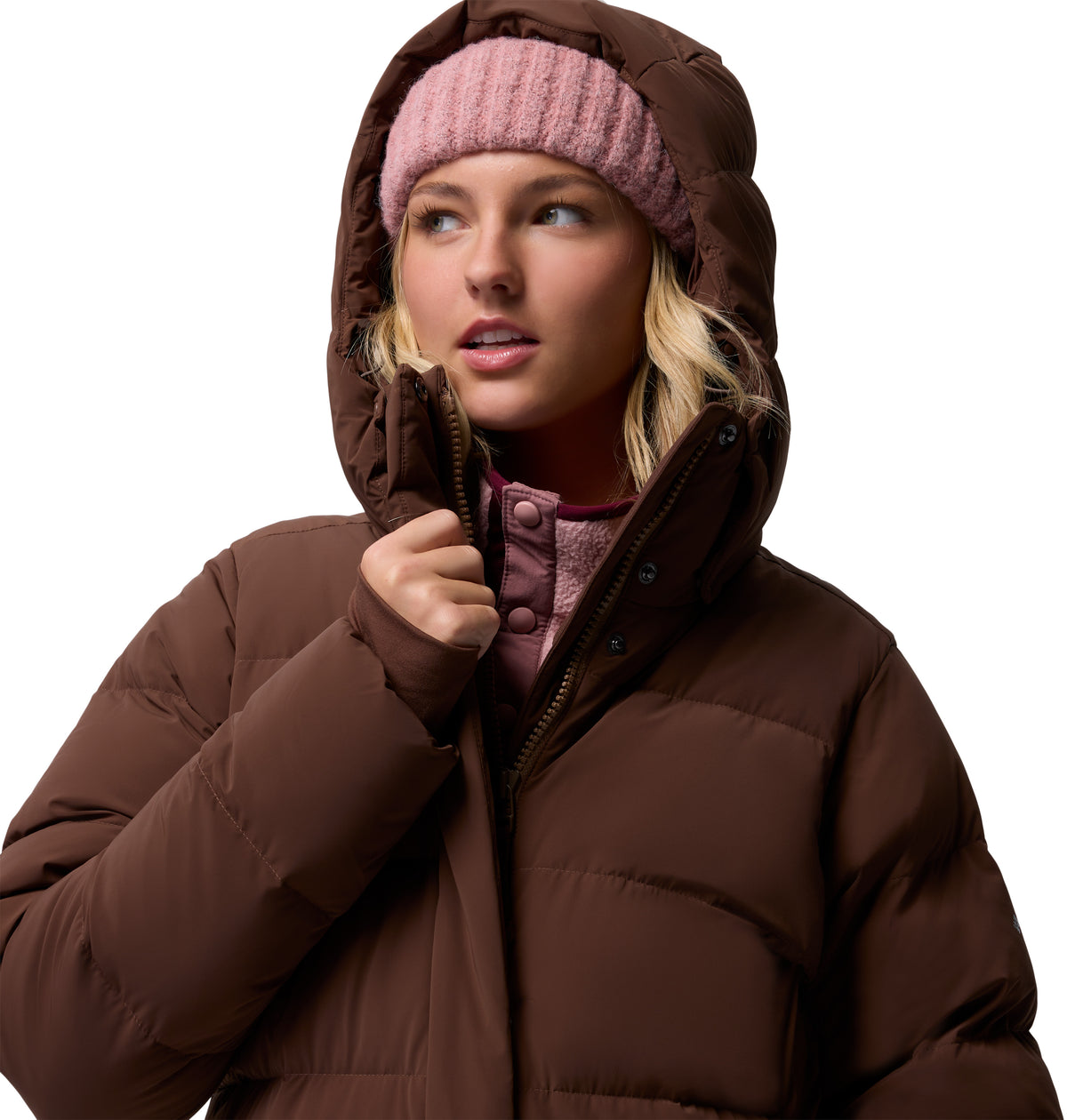 Chamarra para Mujer Columbia Amaze Puff Long Hooded Jacket