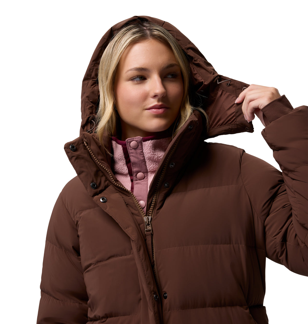 Chamarra para Mujer Columbia Amaze Puff Long Hooded Jacket