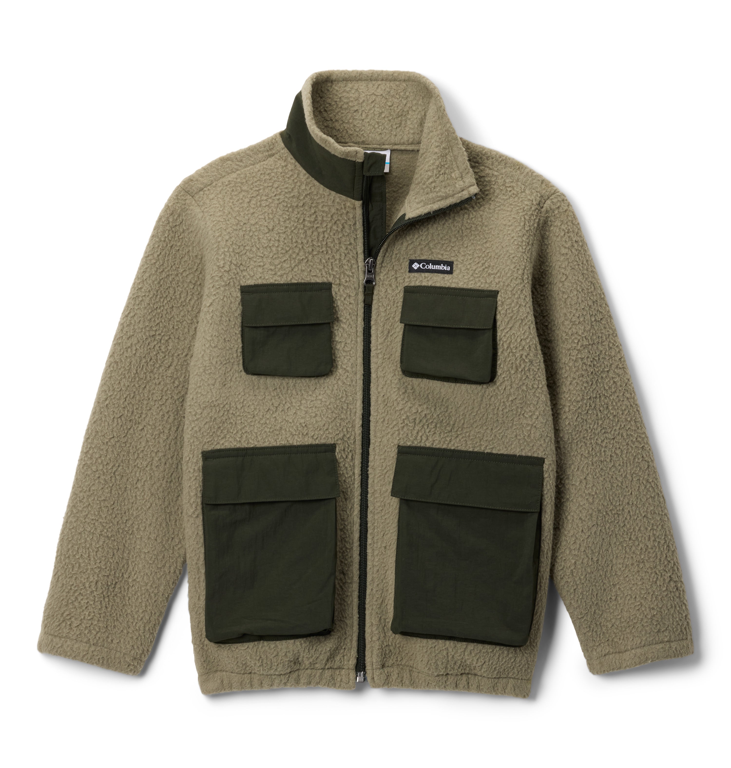 Chamarra para niños Columbia Jasper Ridge Pebbled Fleece Full Zip