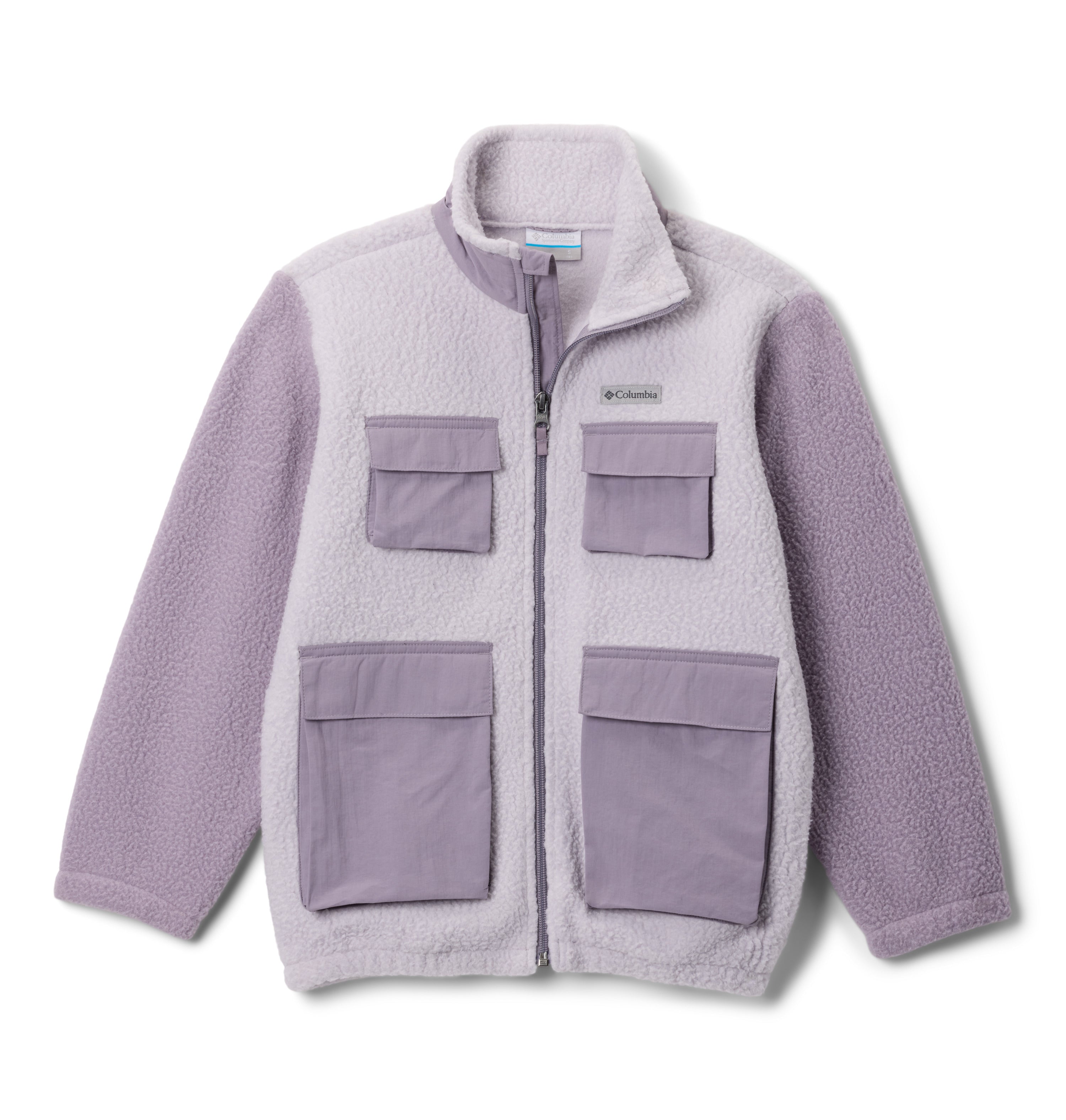 Chamarra para niños Columbia Jasper Ridge Pebbled Fleece Full Zip