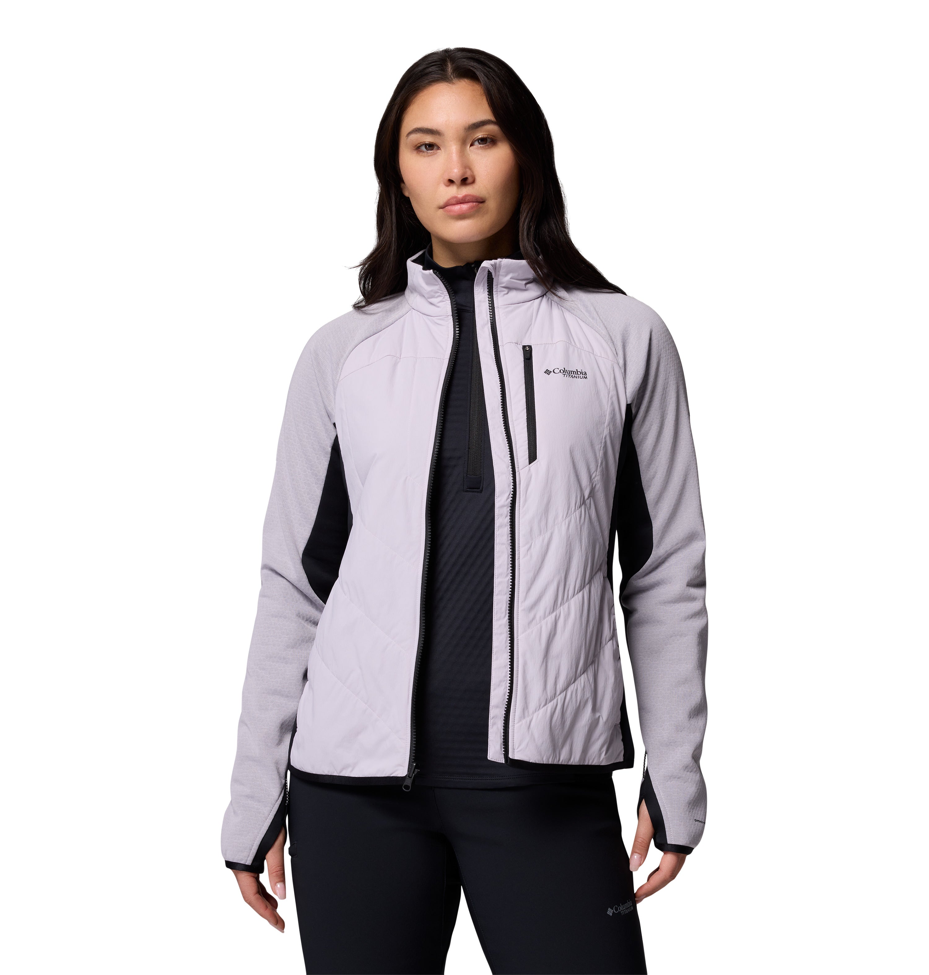 Chamarra para mujer Columbia Arctic Crest Hybrid Full Zip