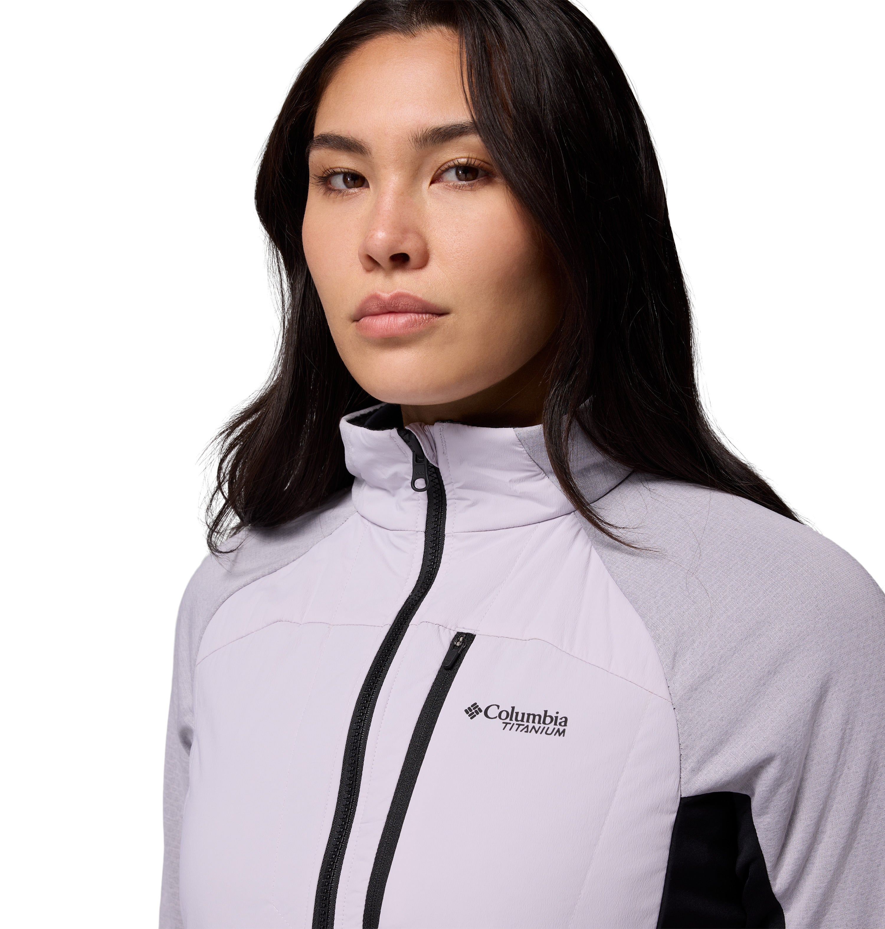 Chamarra para mujer Columbia Arctic Crest Hybrid Full Zip