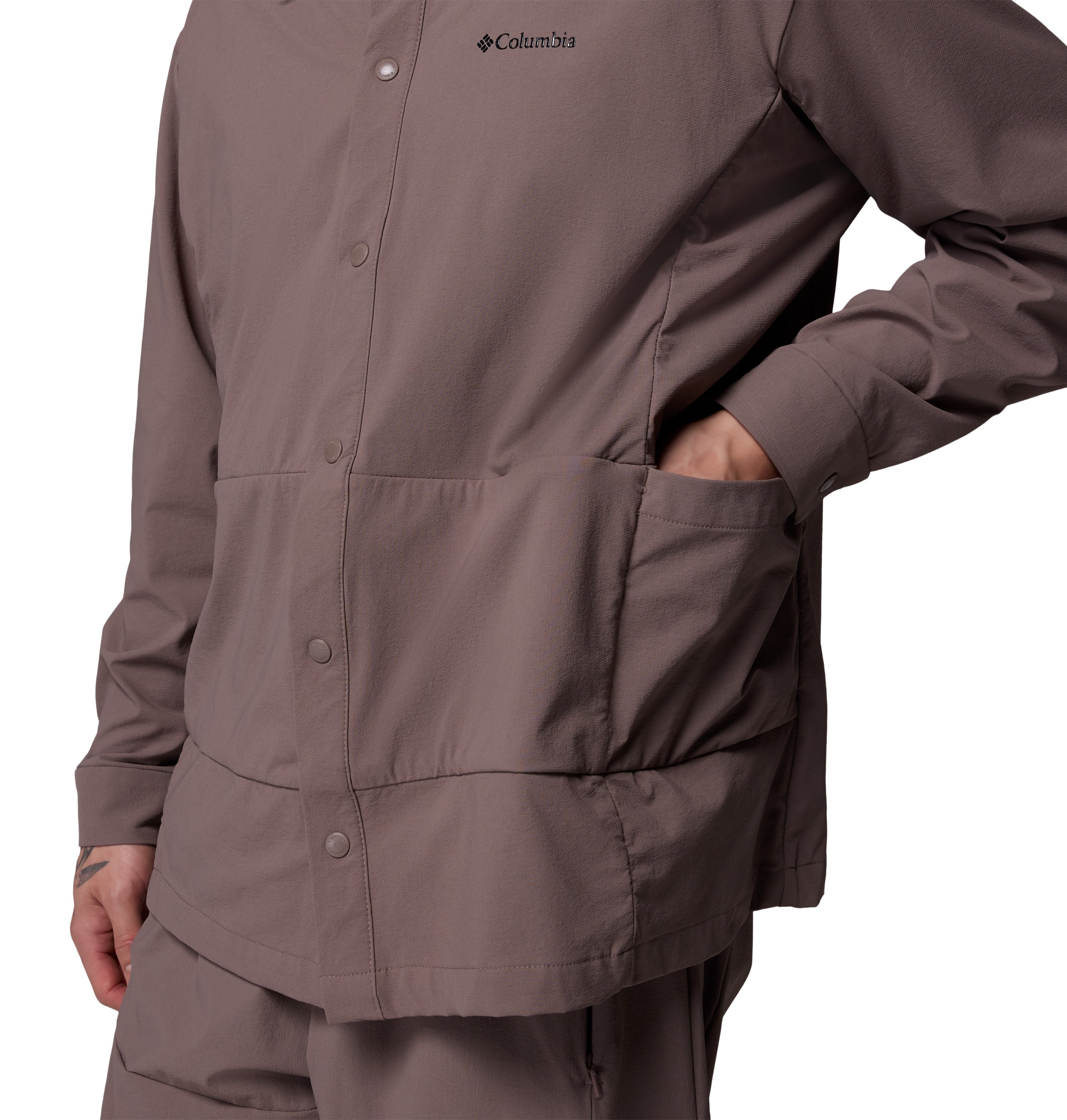 Camisa para hombre Columbia Granite Point Scout Overshirt