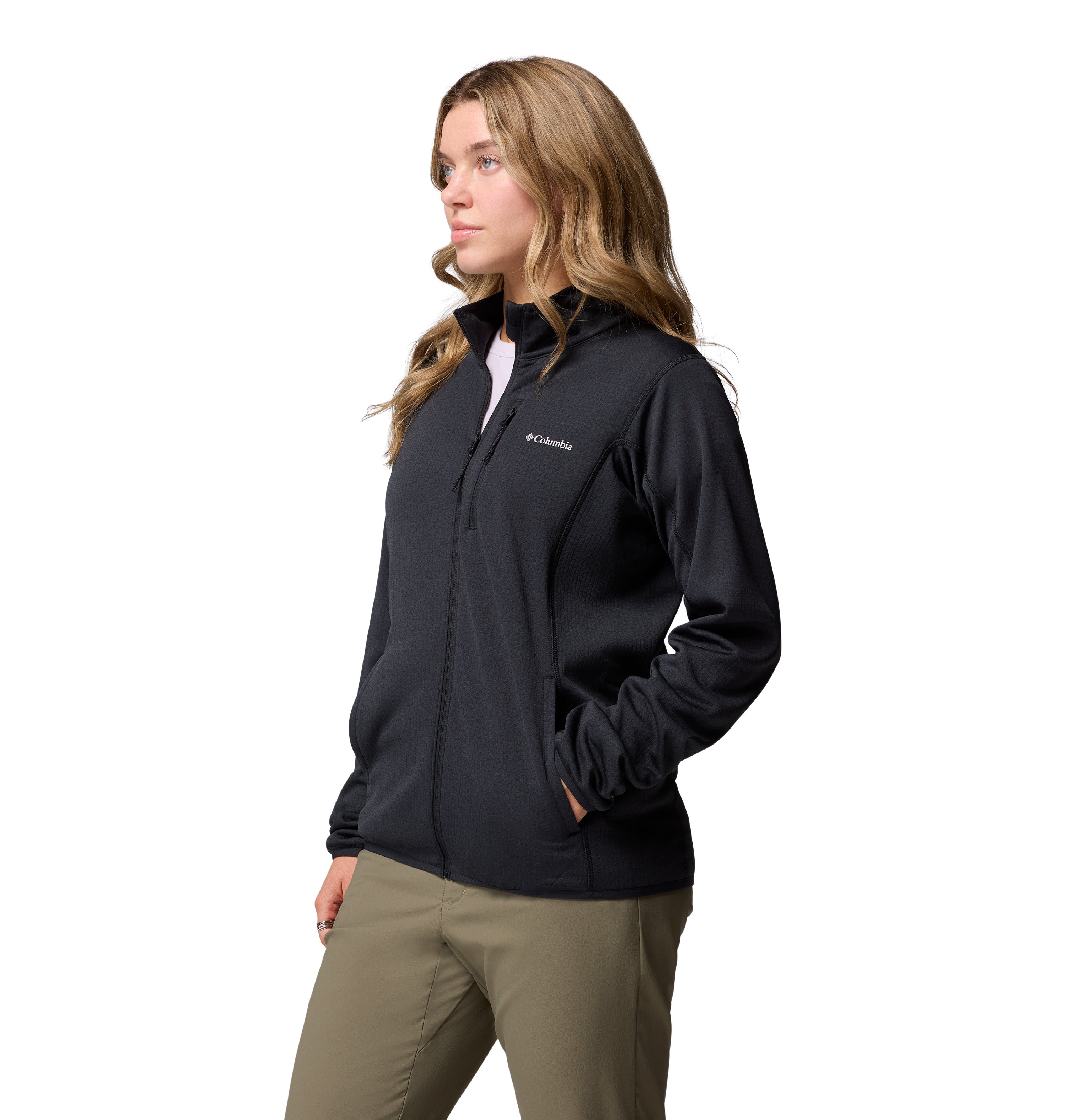 Chamarra para Mujer Columbia Essential Hike Grid Fleece Full Zip
