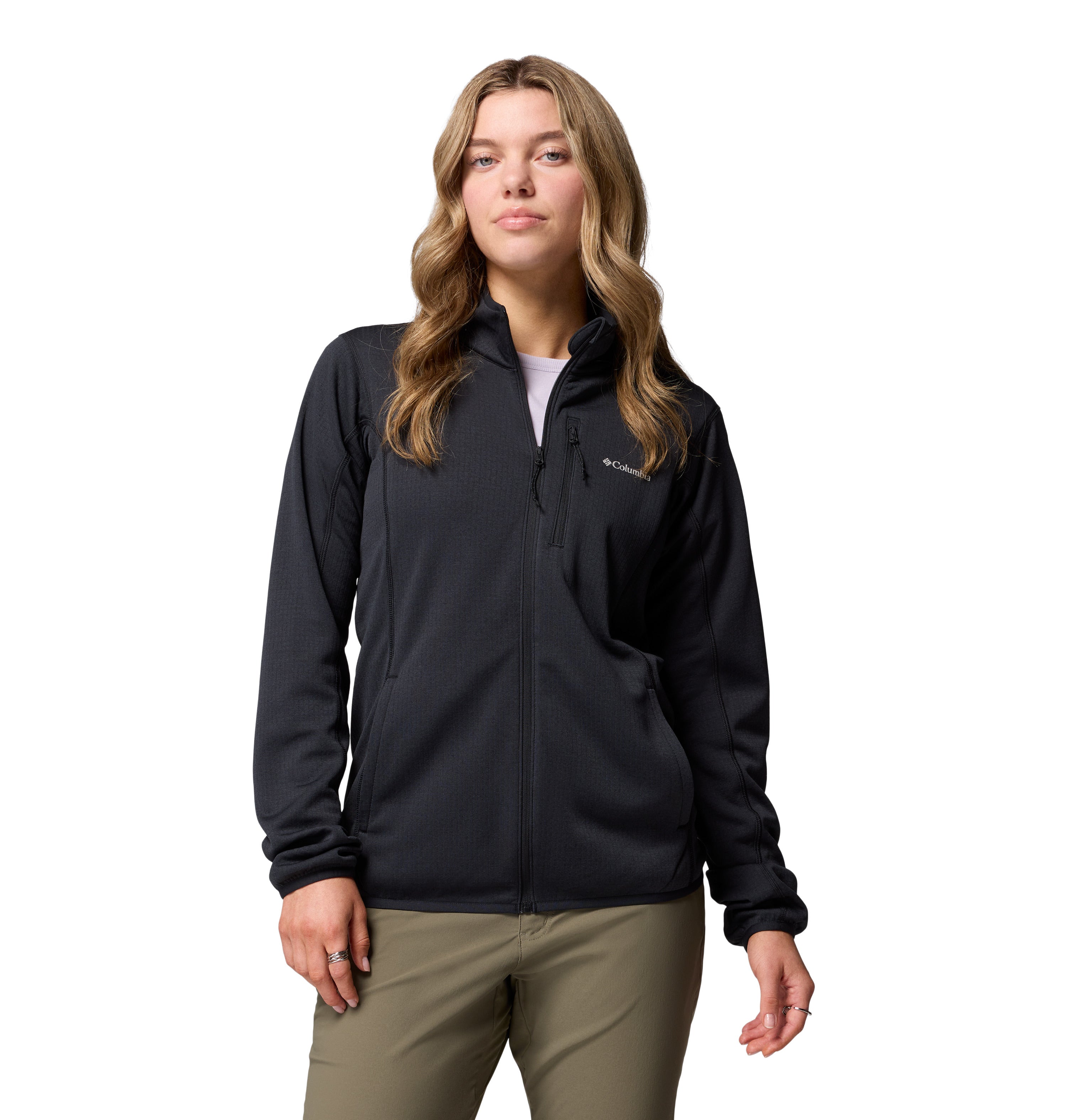 Chamarra para Mujer Columbia Essential Hike Grid Fleece Full Zip