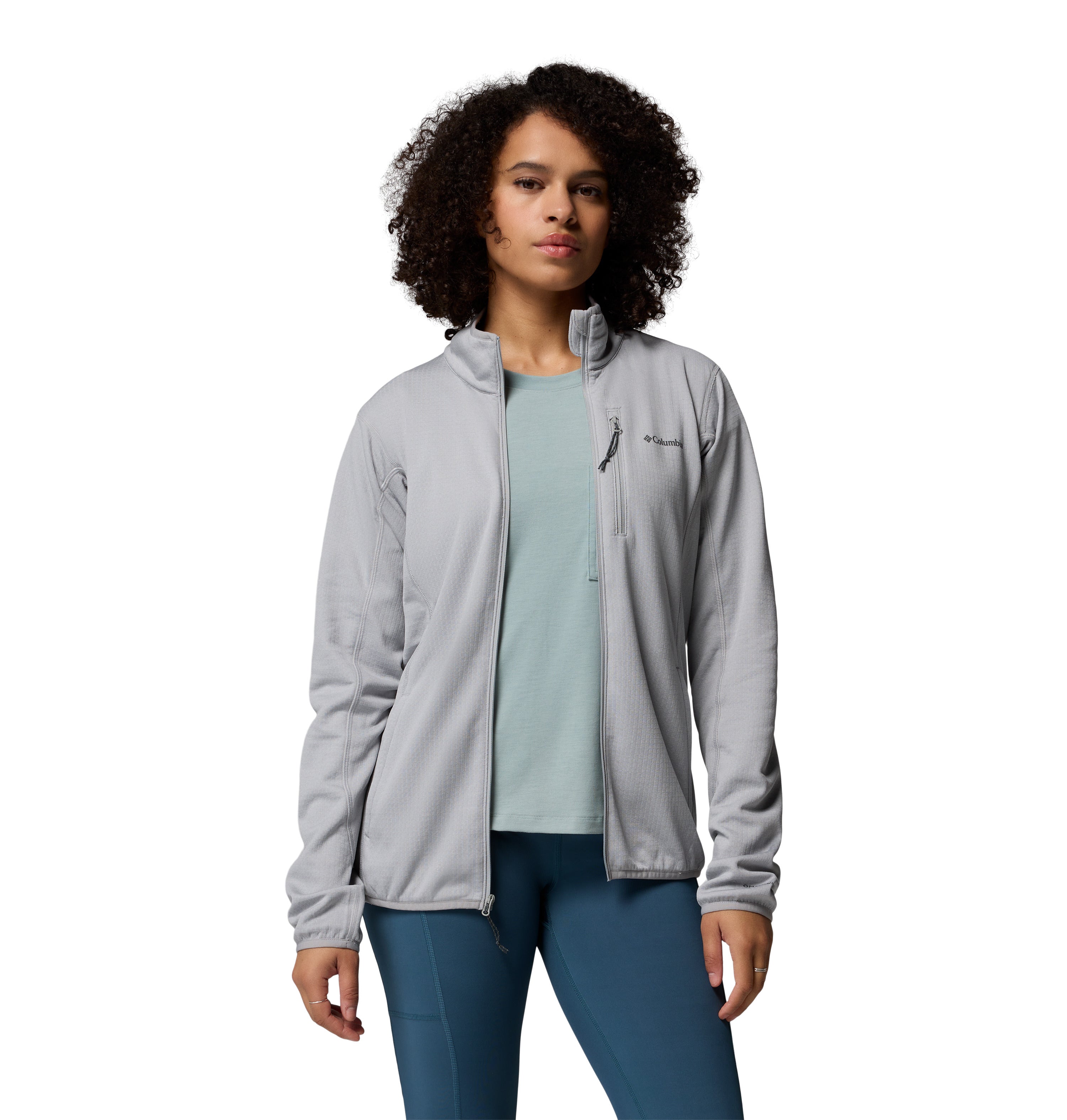 Chamarra para Mujer Columbia Essential Hike Grid Fleece Full Zip