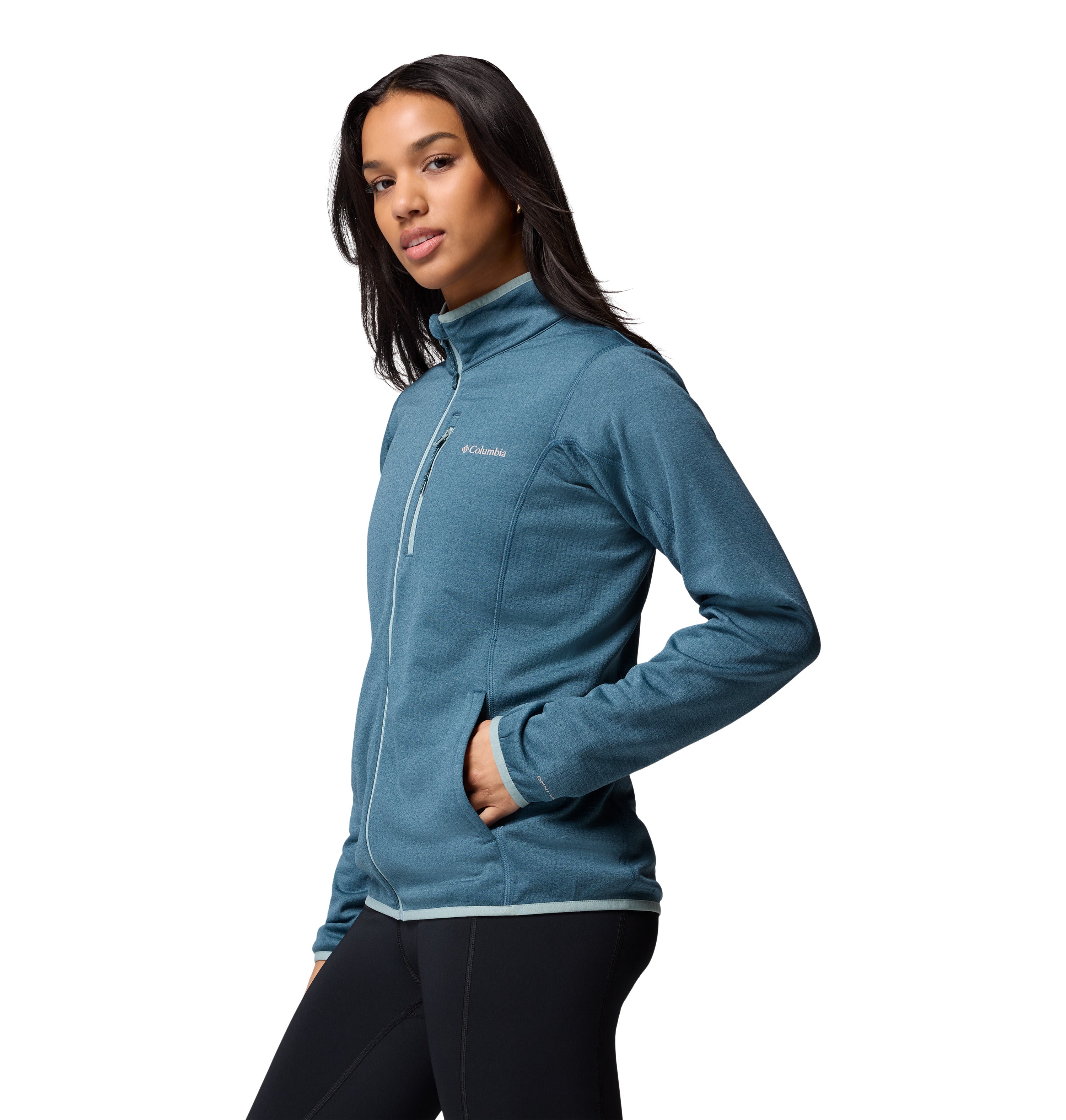 Chamarra para Mujer Columbia Essential Hike Grid Fleece Full Zip