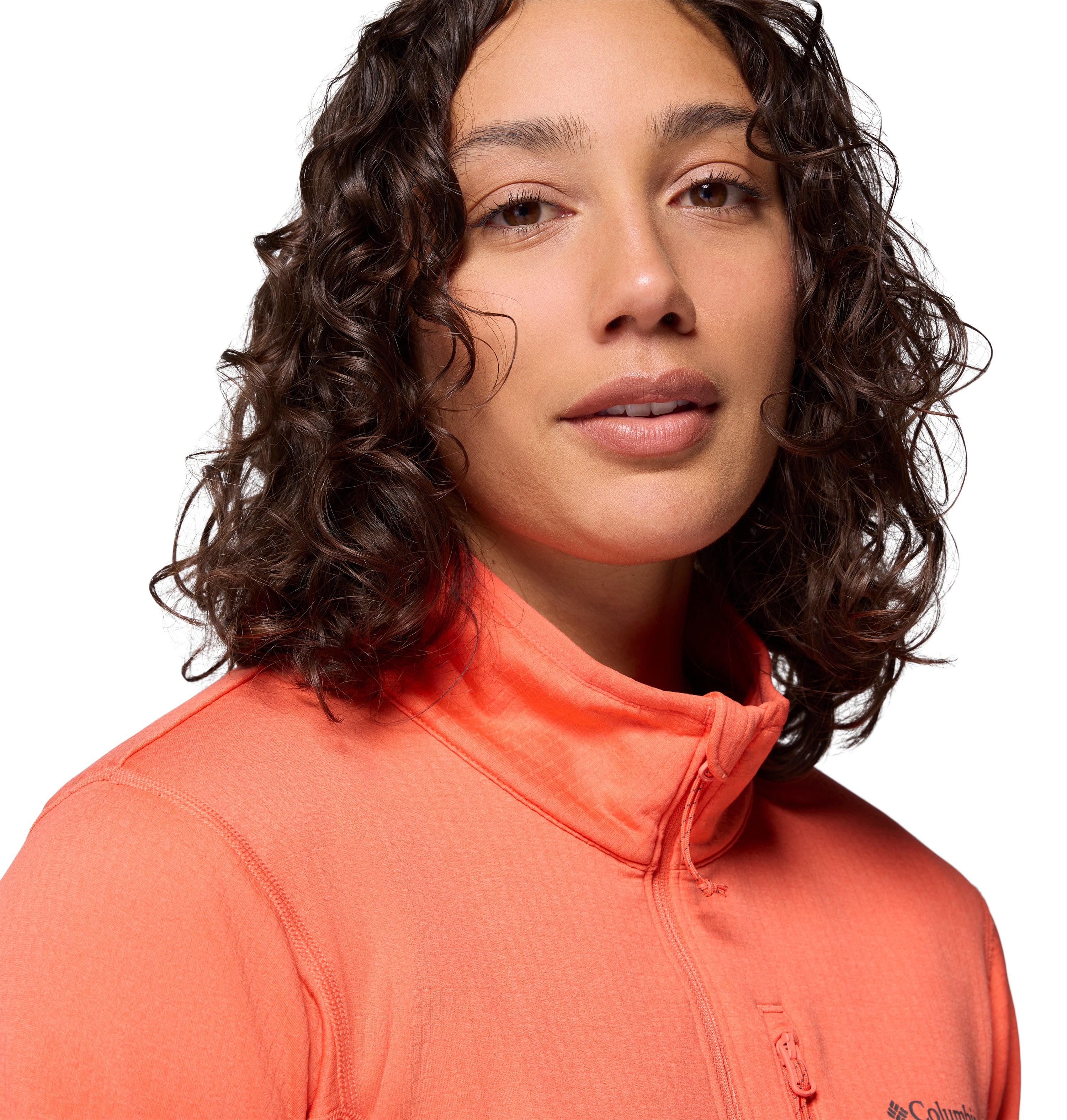 Sudadera con medio cierre para mujer Columbia Essential Hike Grid Fleece