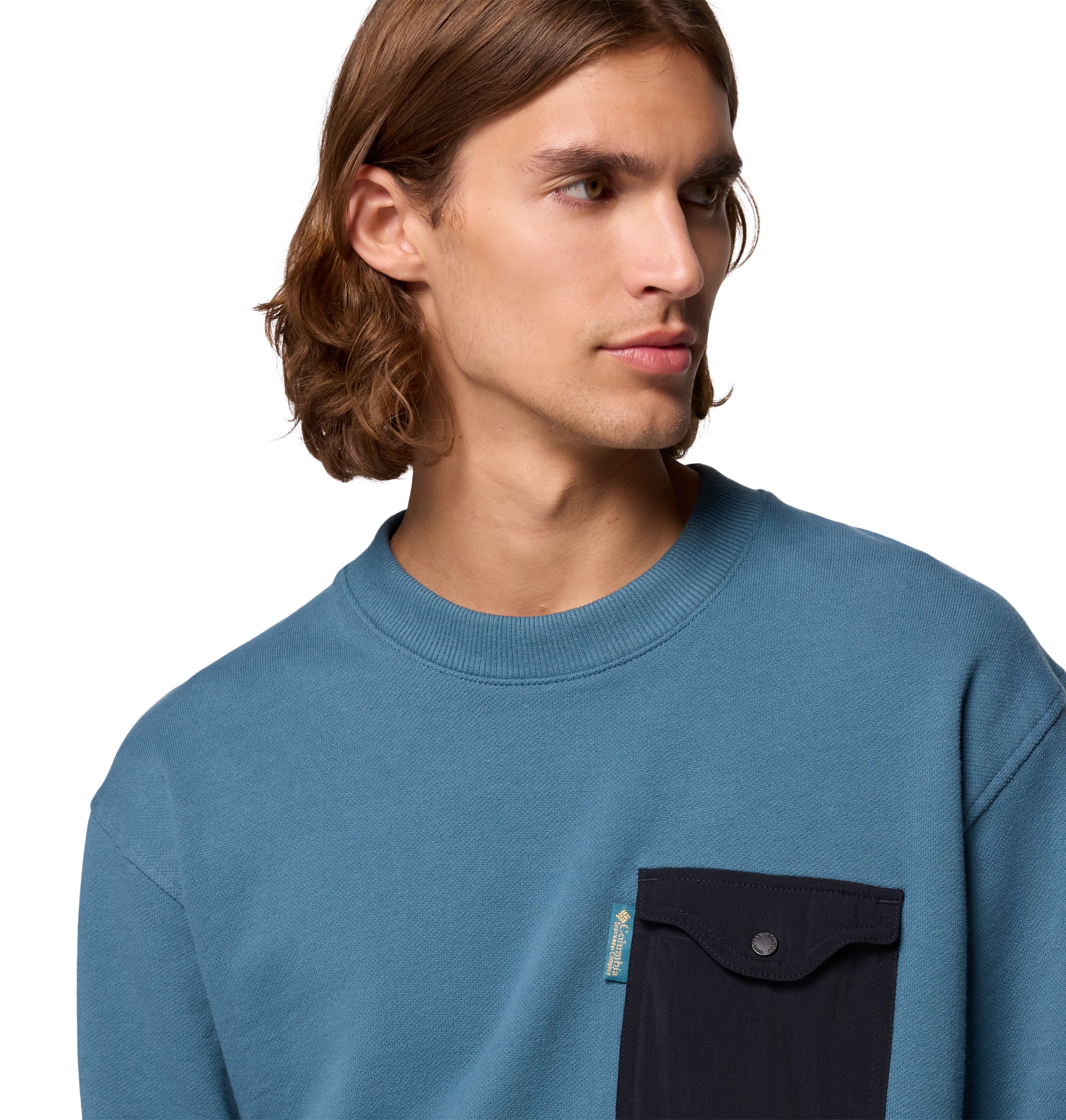 Sudadera para hombre Columbia High Cascades French Terry LS
