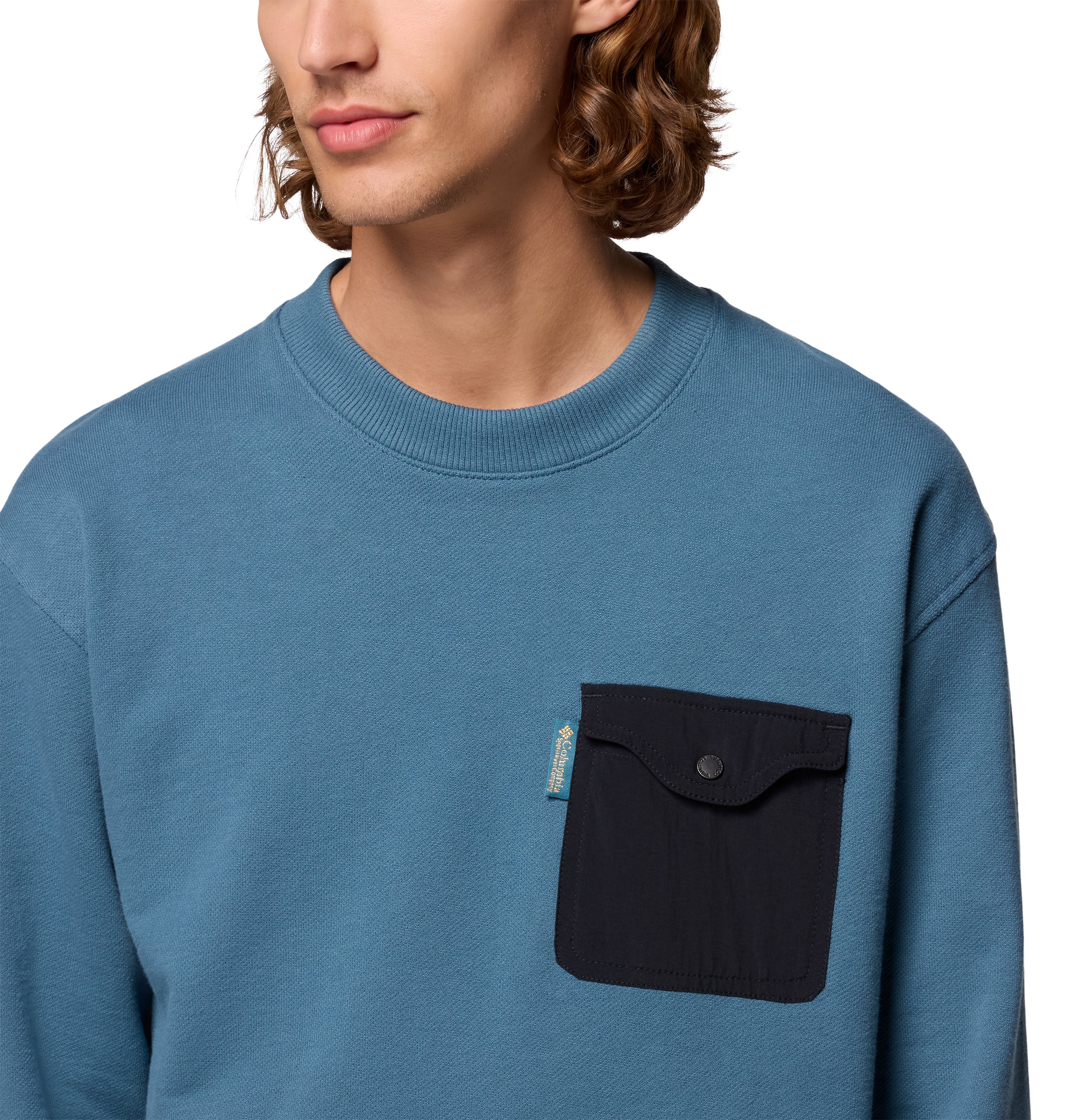 Sudadera para hombre Columbia High Cascades French Terry LS