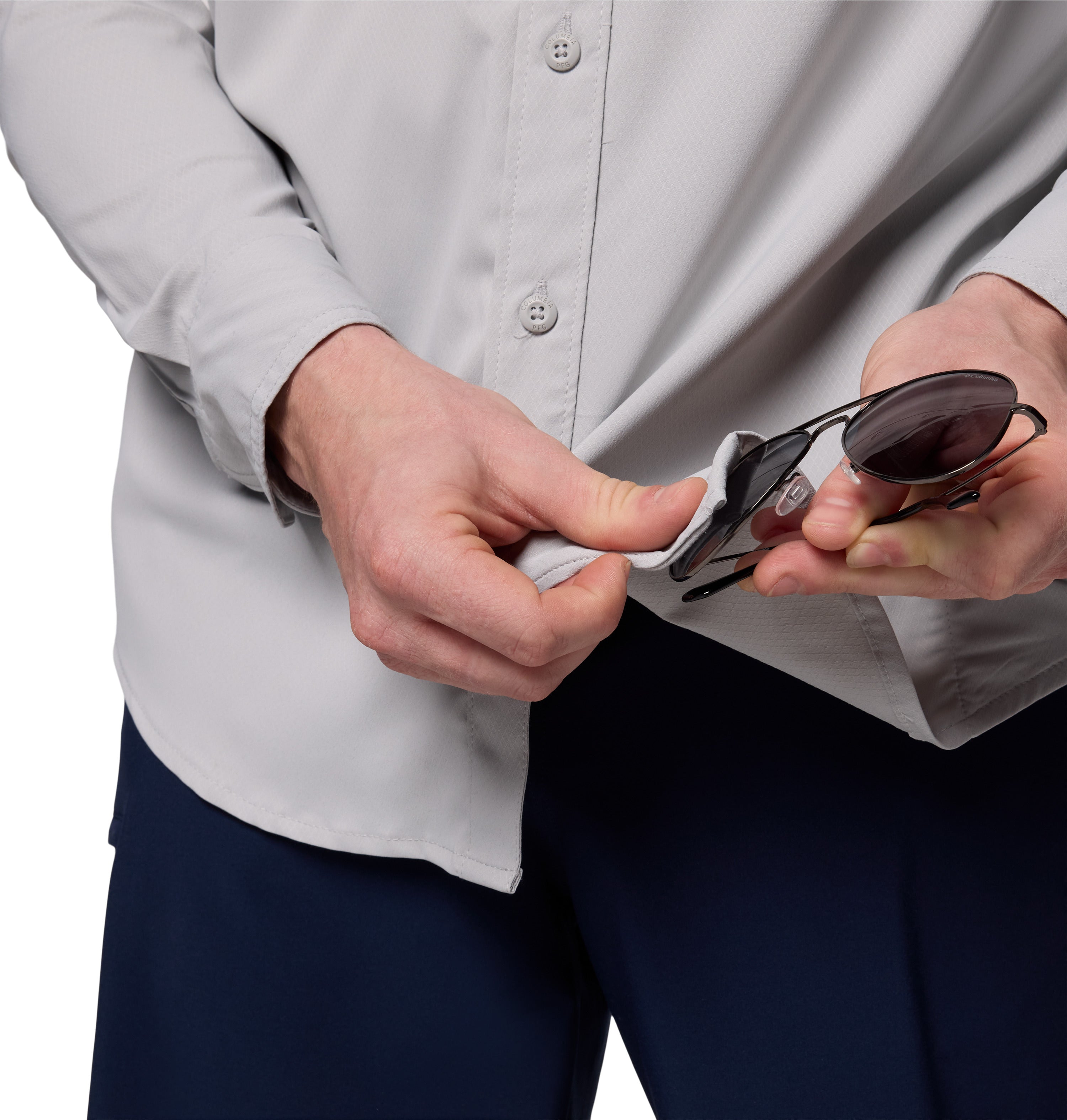 Camisa de manga larga para hombre Columbia Skiff Guide II