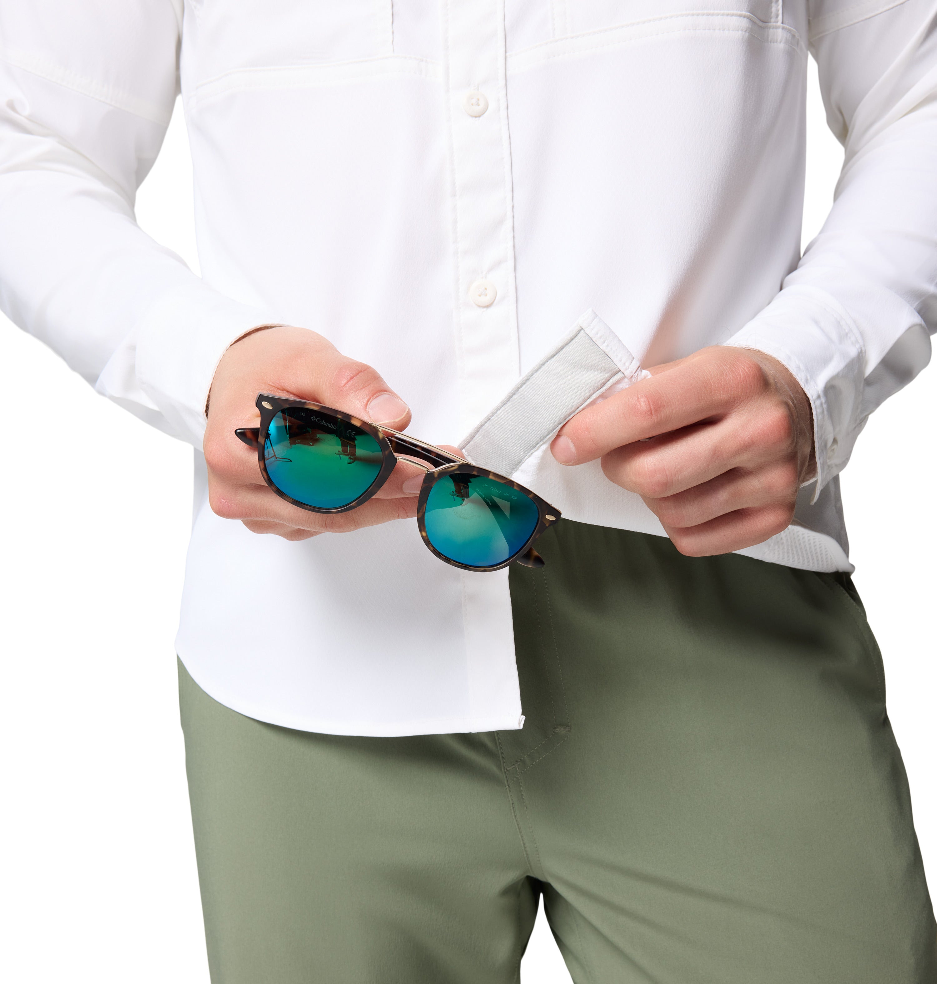 Camisa de manga larga para hombre Columbia Skiff Guide II