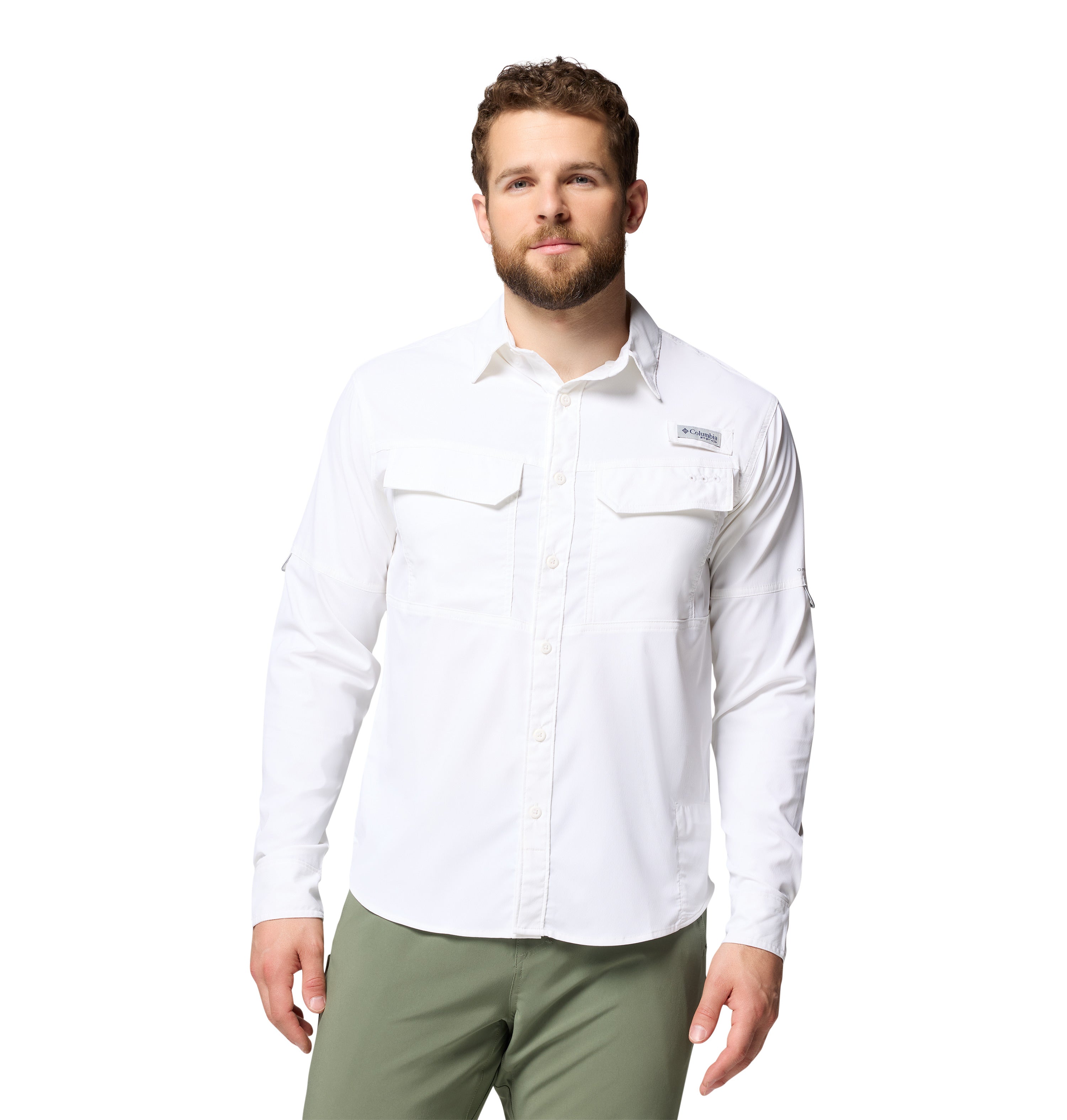 Camisa de manga larga para hombre Columbia Skiff Guide II