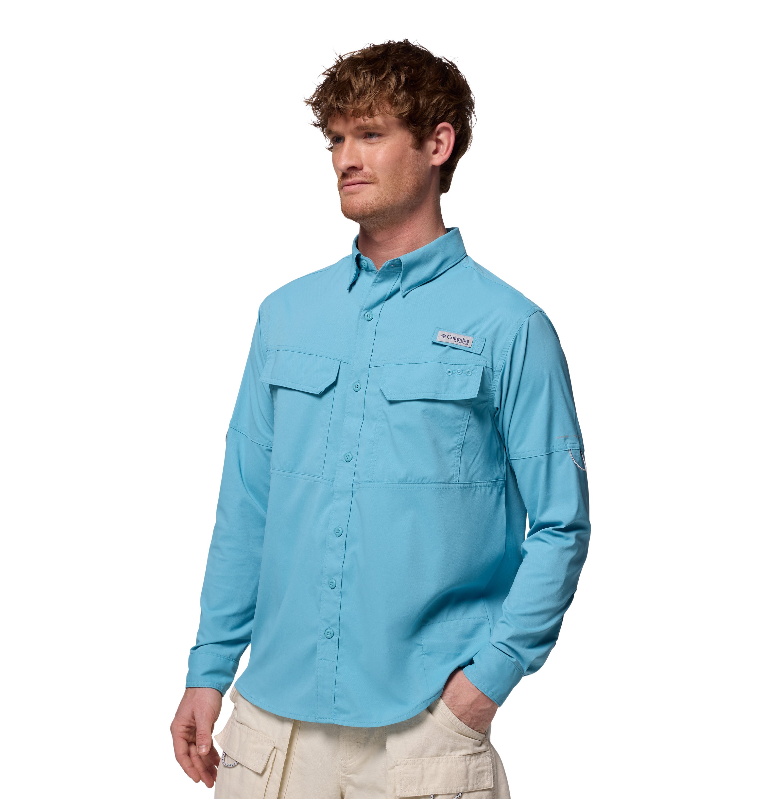 Camisa de manga larga para hombre Columbia Skiff Guide II