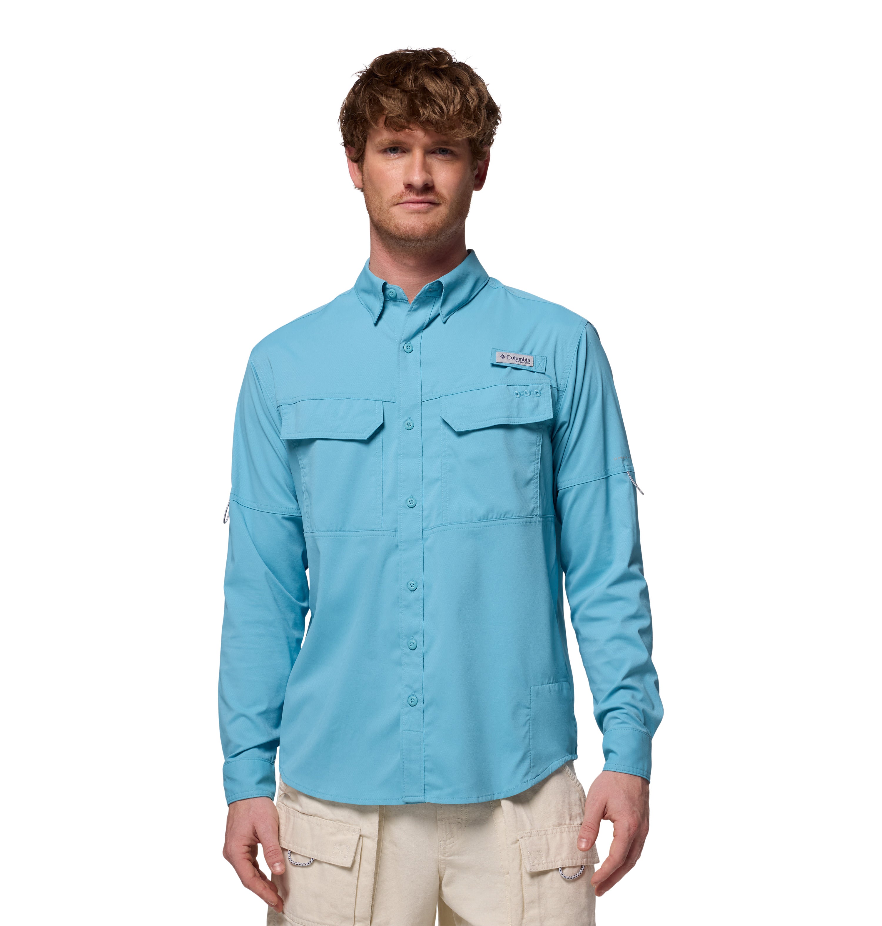 Camisa de manga larga para hombre Columbia Skiff Guide II