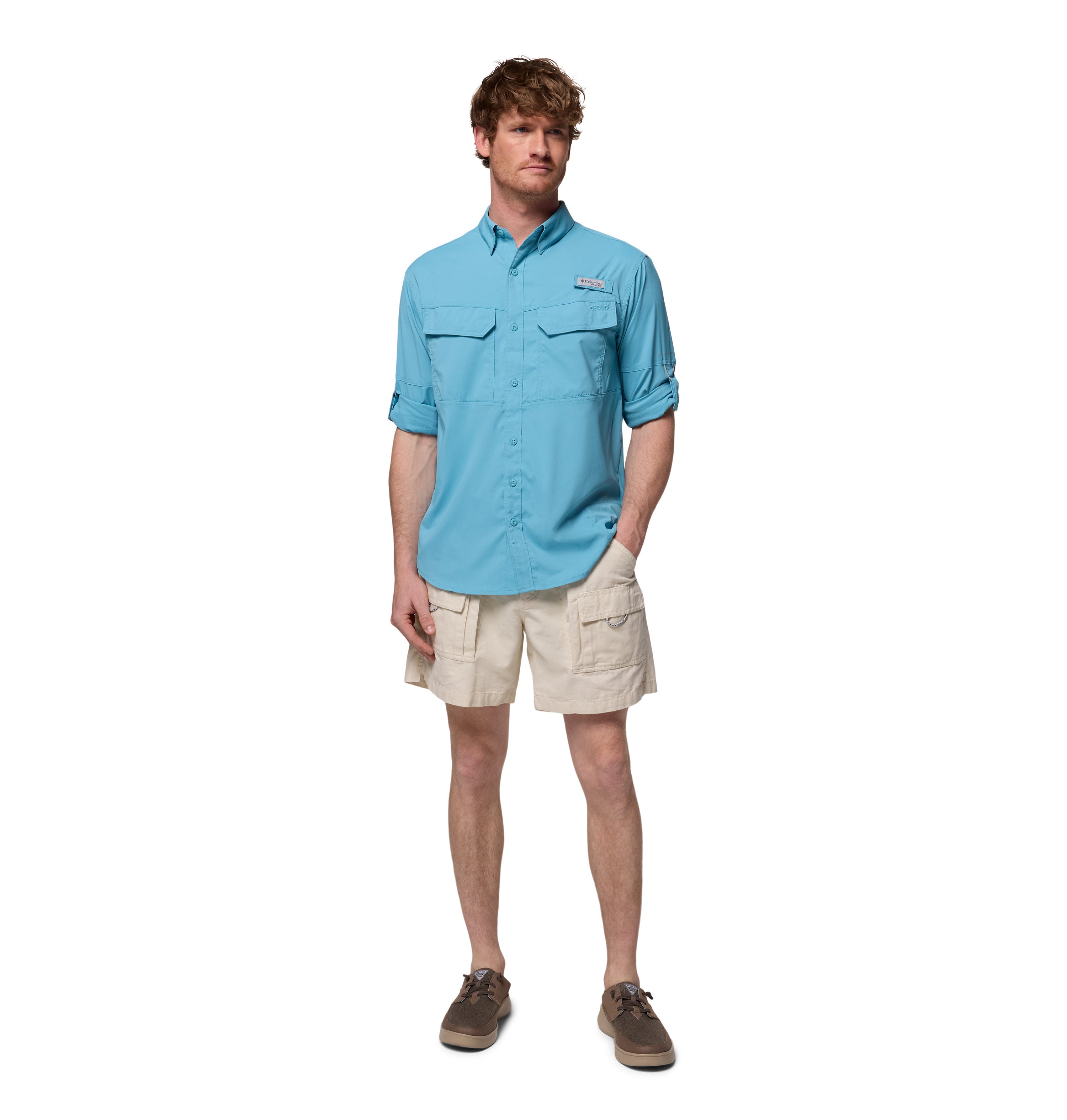 Camisa de manga larga para hombre Columbia Skiff Guide II