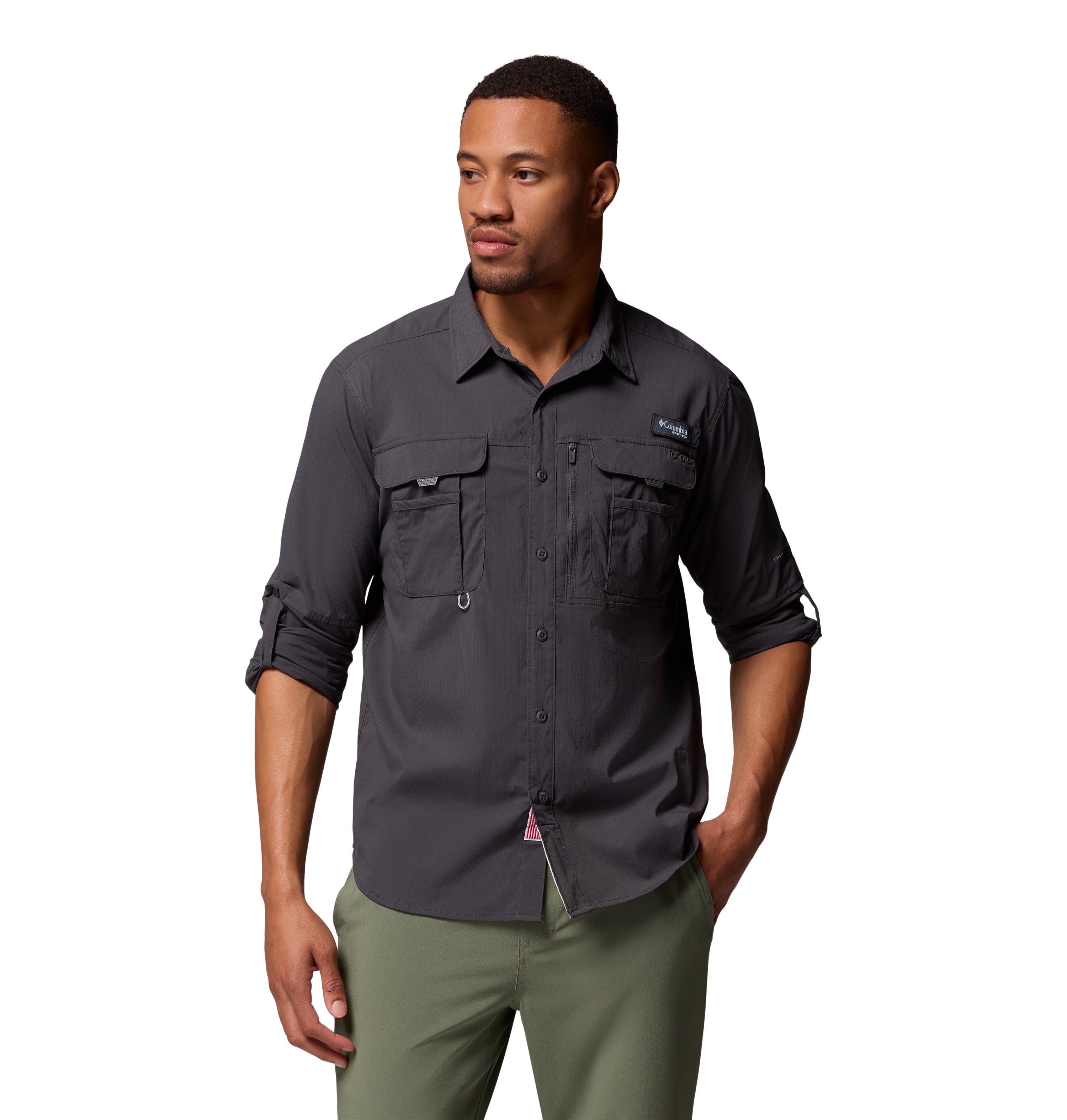 Camisa de manga larga para hombre Columbia Bahama Elite