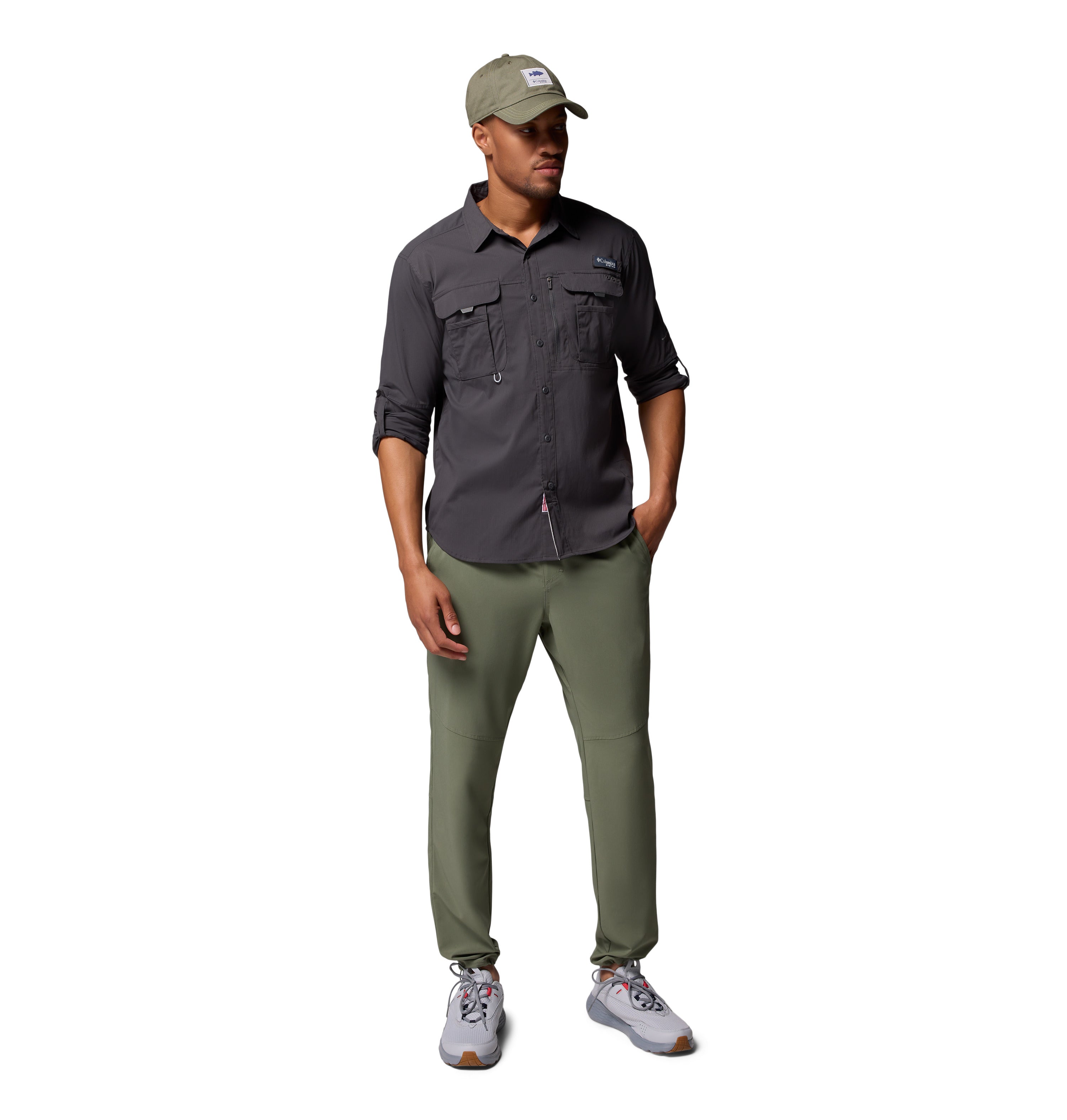 Camisa de manga larga para hombre Columbia Bahama Elite