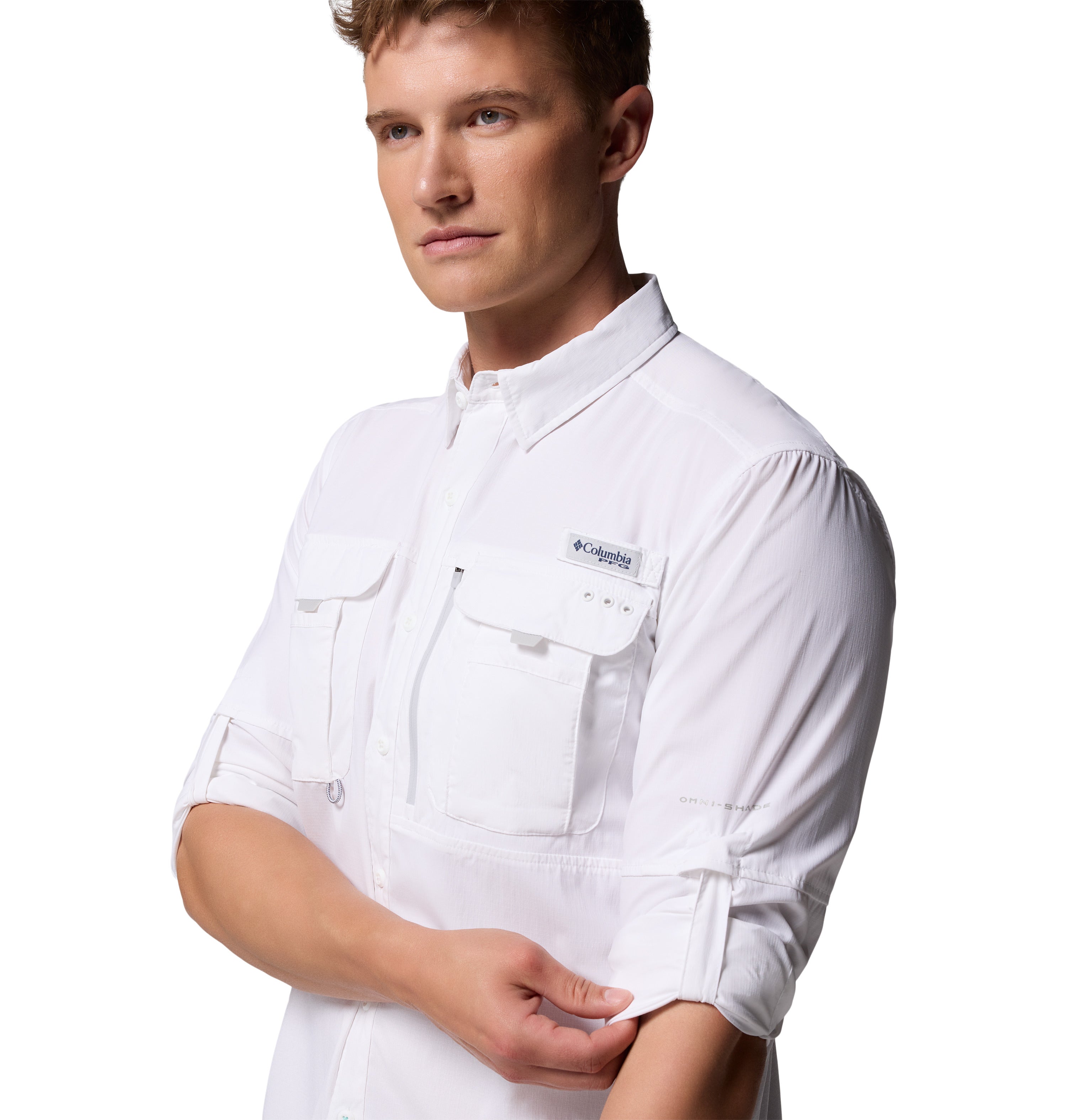 Camisa de manga larga para hombre Columbia Bahama Elite