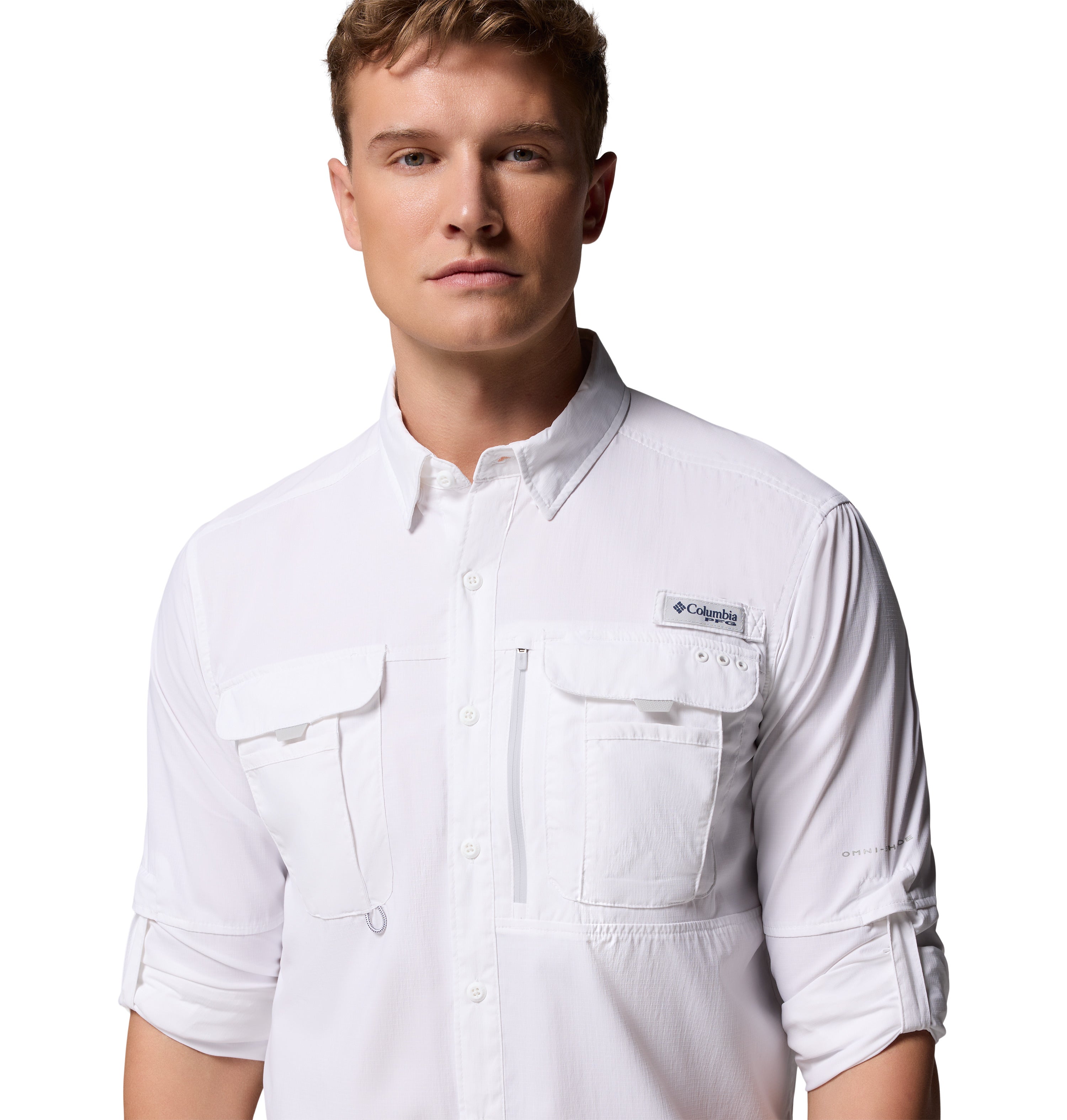 Camisa de manga larga para hombre Columbia Bahama Elite