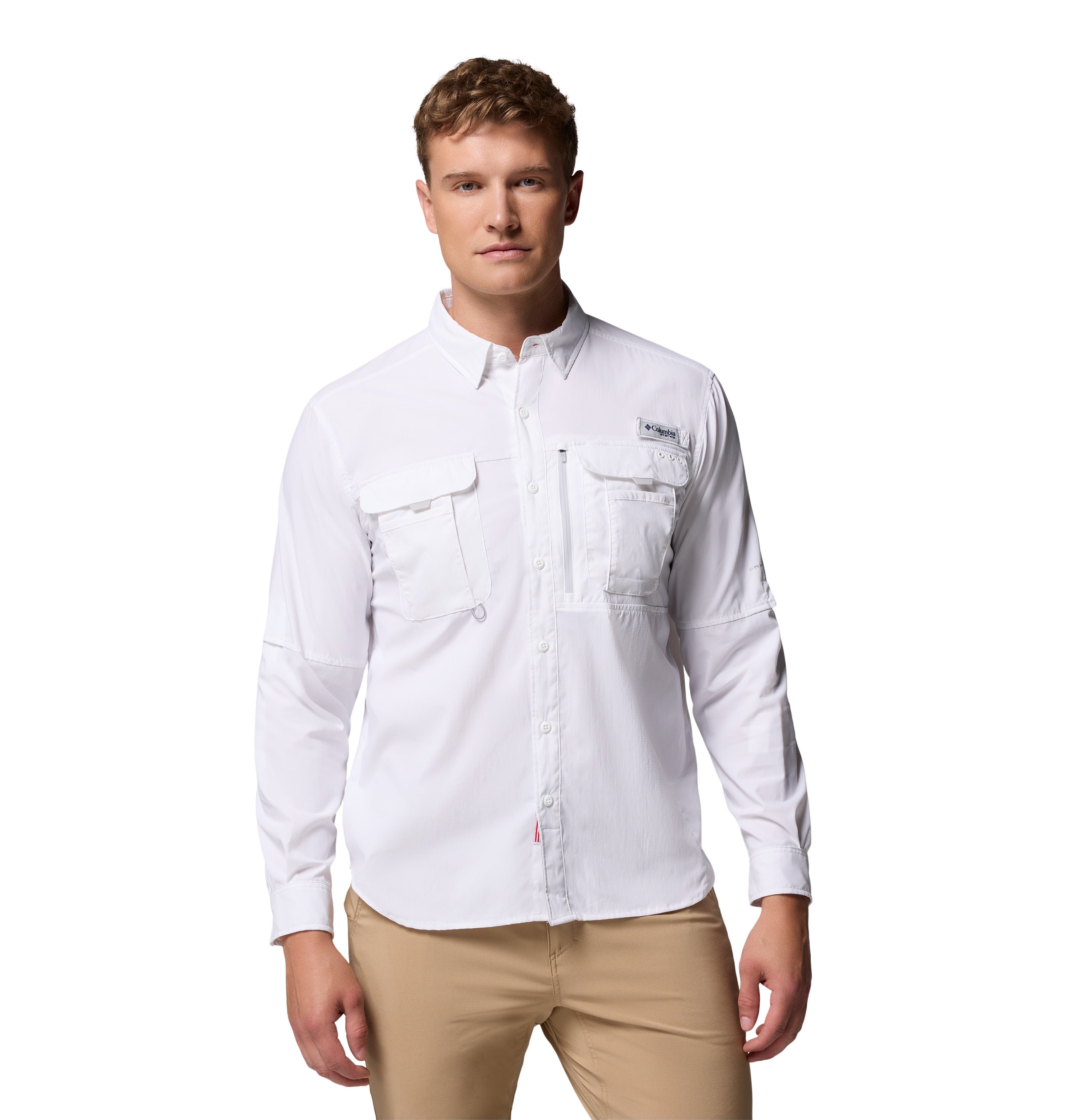 Camisa de manga larga para hombre Columbia Bahama Elite