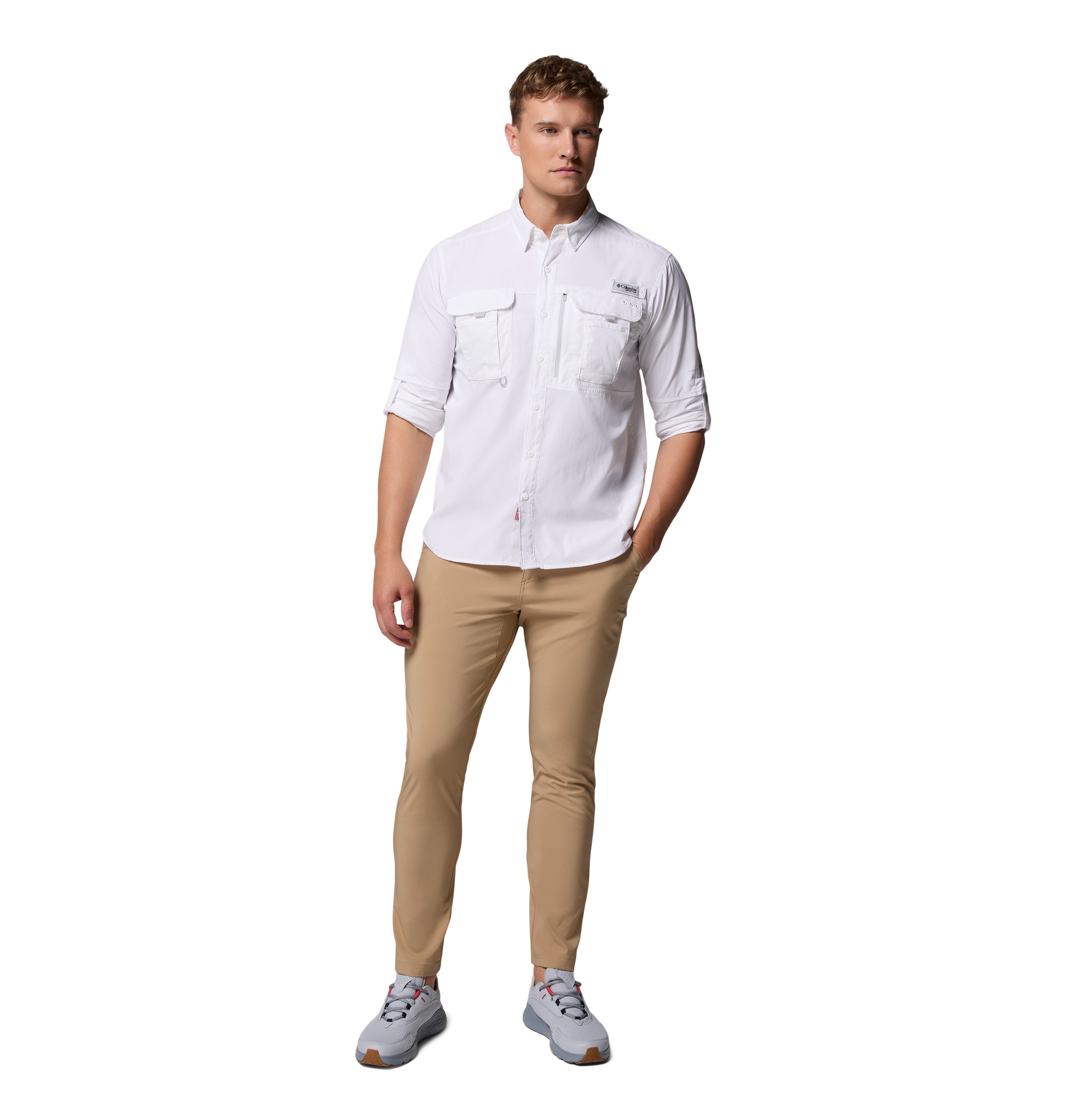 Camisa de manga larga para hombre Columbia Bahama Elite