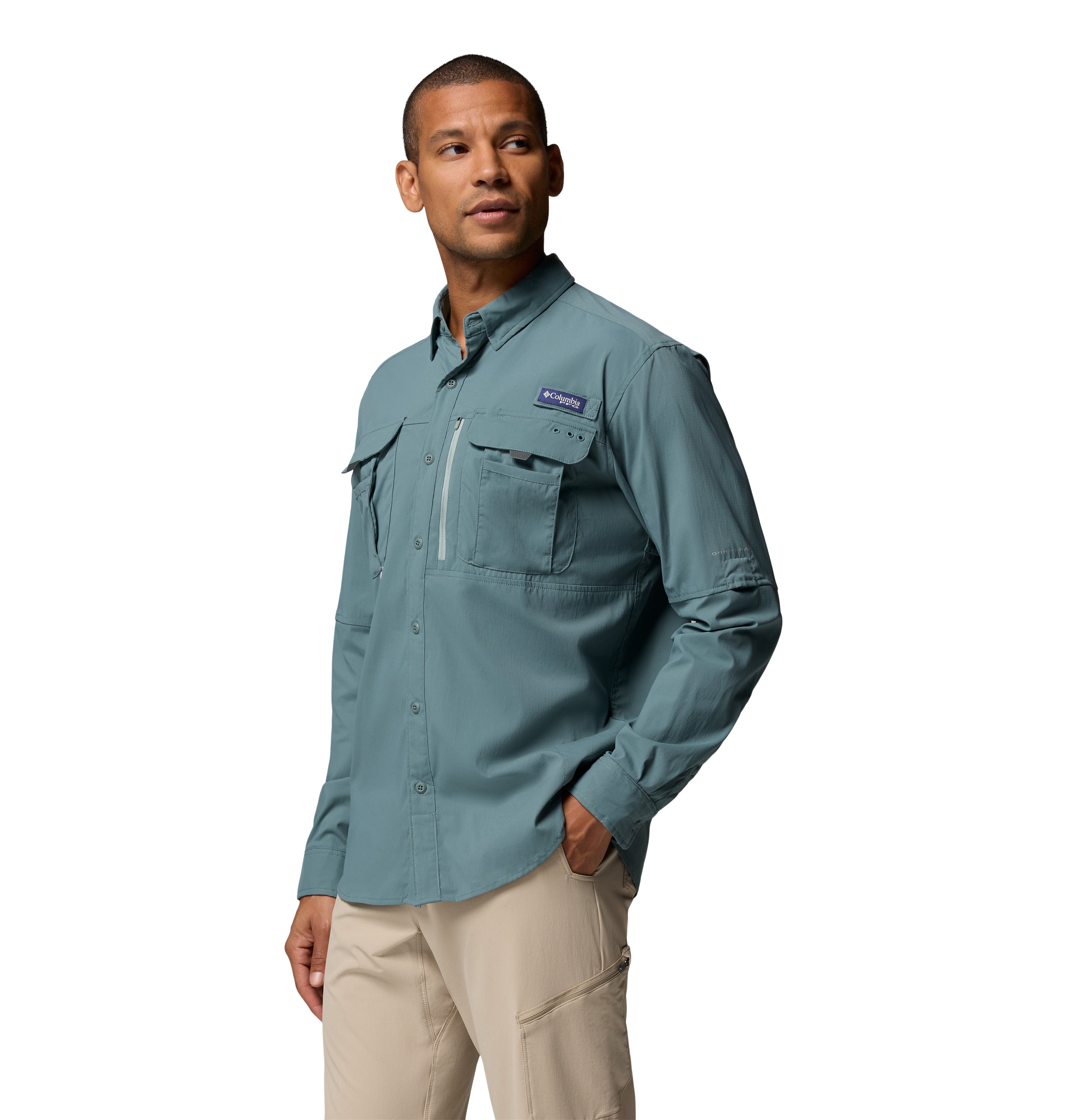 Camisa Oversize para Hombre Columbia Bahama Elite LS Shirt